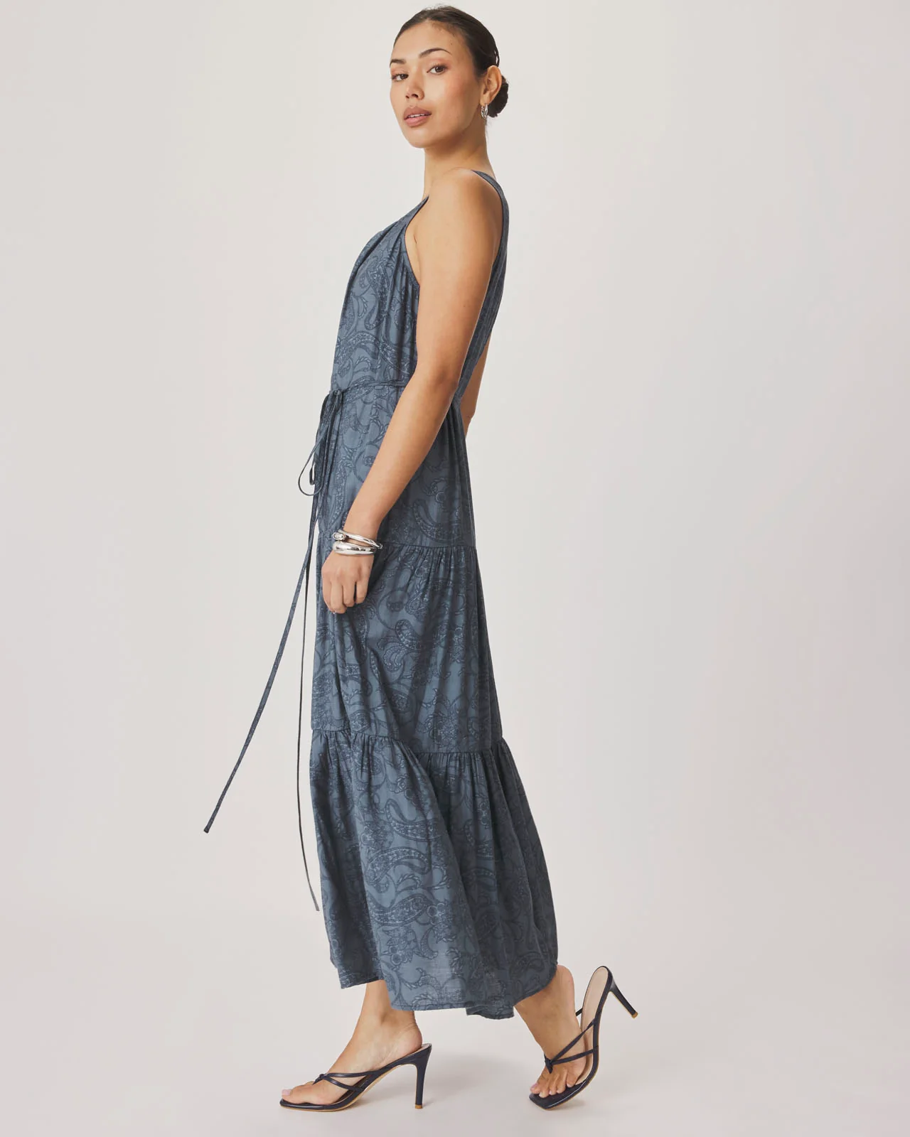 Iris Paisley Maxi Dress - Image 6