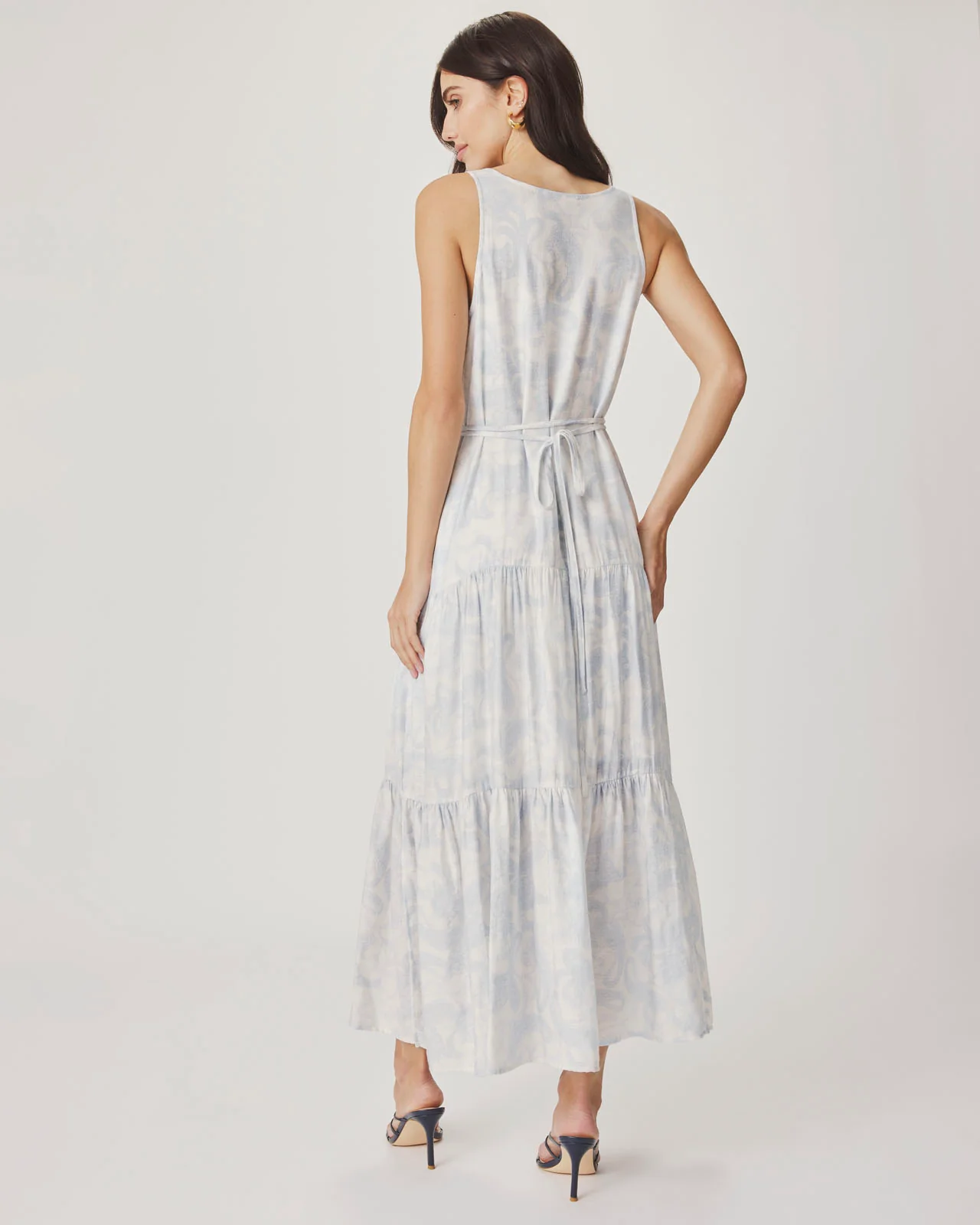 Iris Paisley Maxi Dress - Image 9