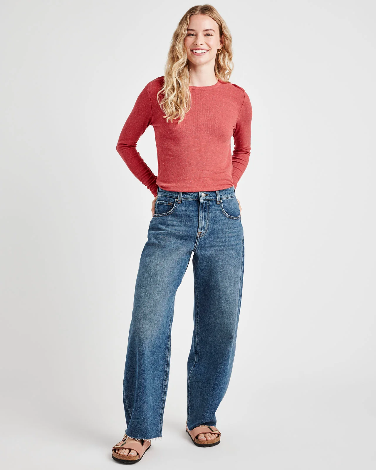 Isabella Eyelash Shimmer Long Sleeve Tee - Image 13
