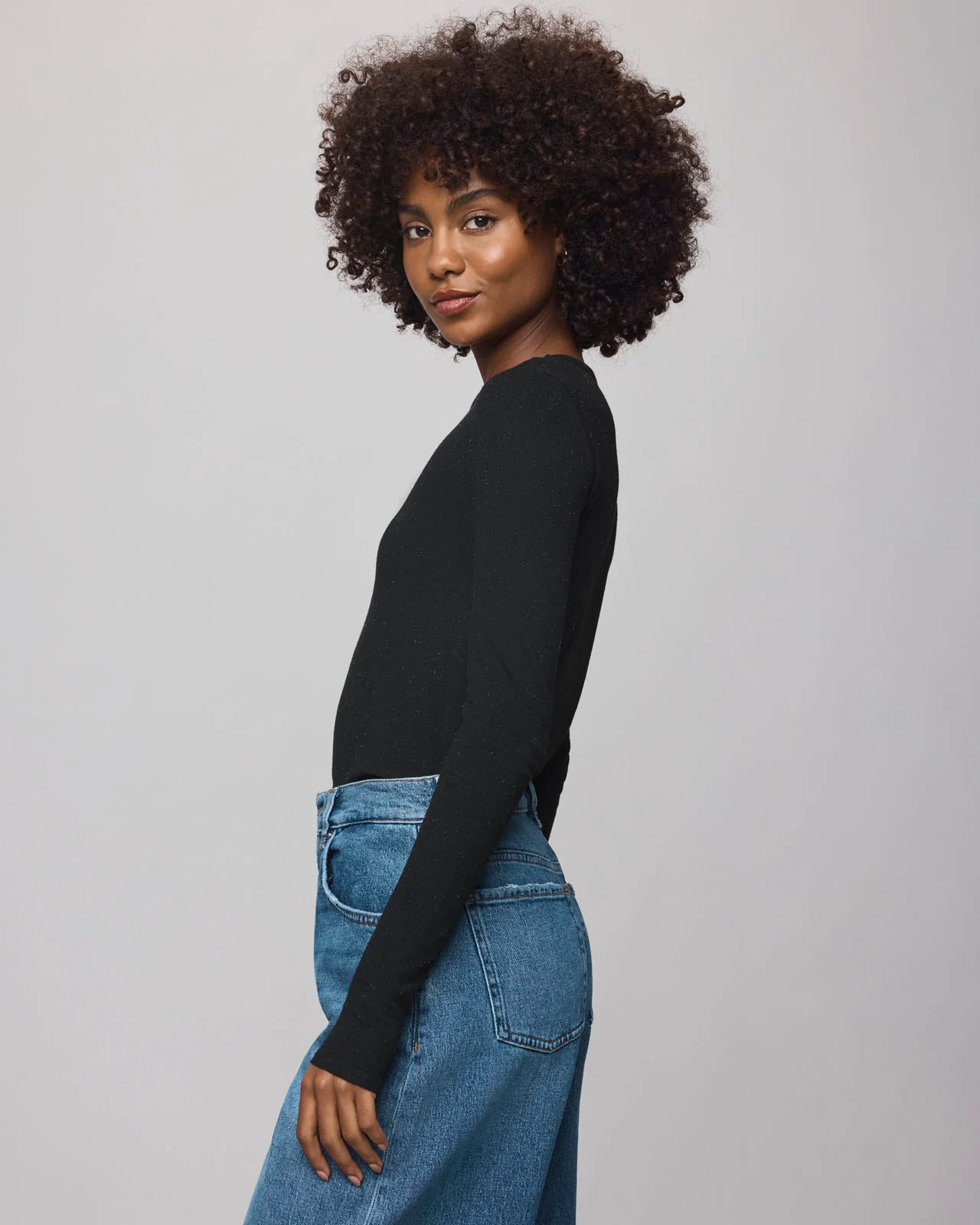Isabella Eyelash Shimmer Long Sleeve Tee - Image 28