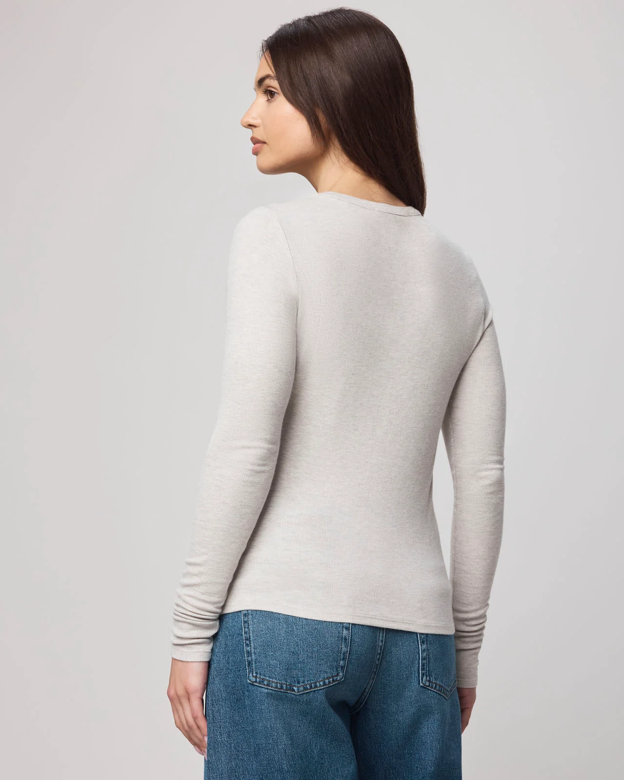 Isabella Eyelash Shimmer Long Sleeve Tee - Image 33