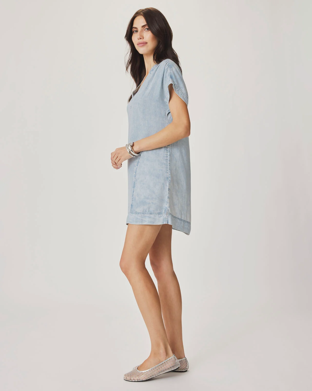 Ivy Indigo Mini Dress - Image 5