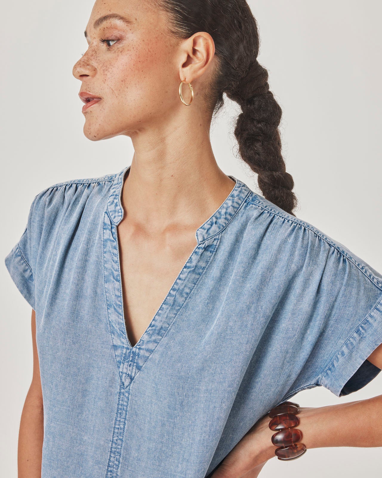 Ivy Indigo Mini Dress - Image 7