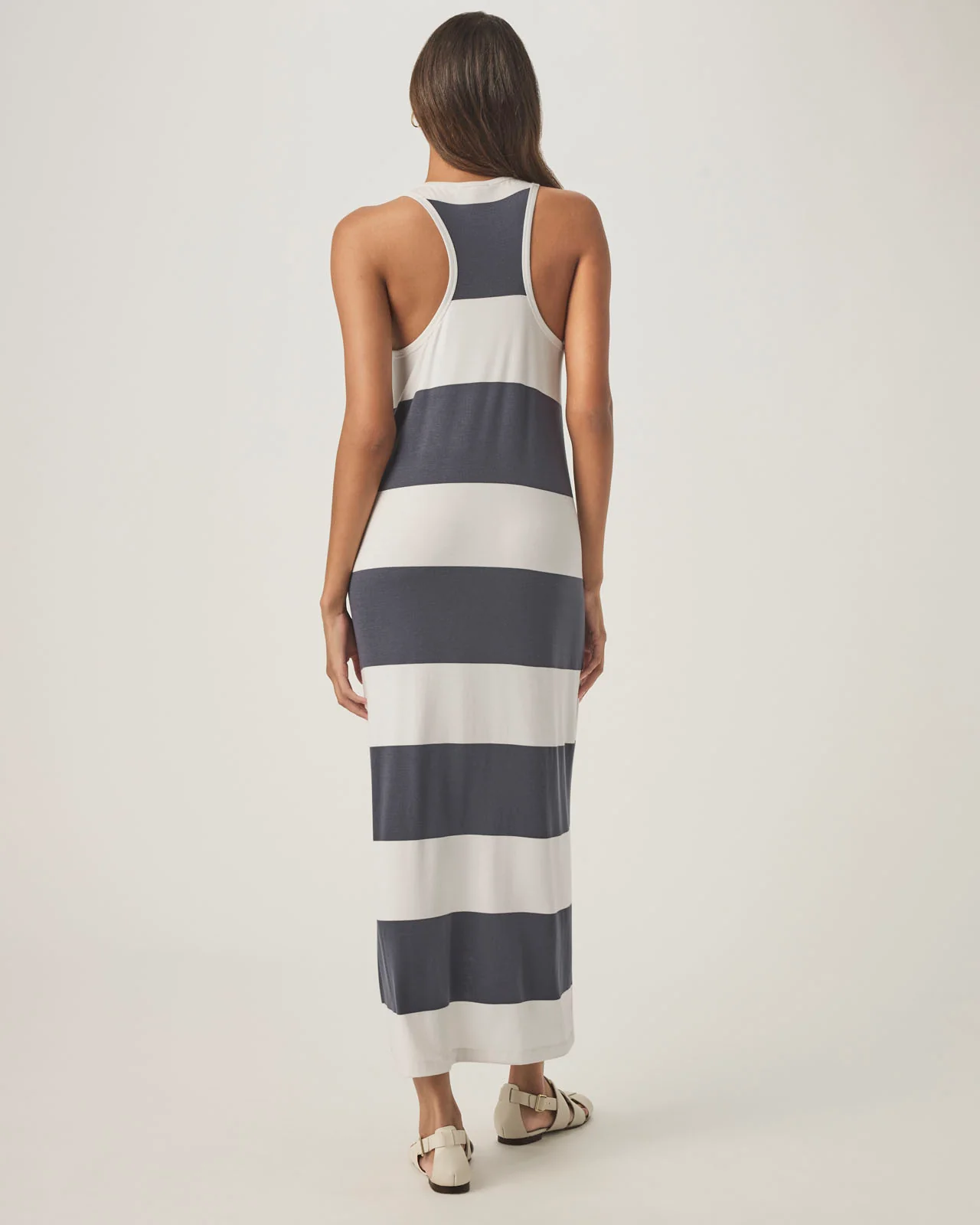 Jenna Stripe Dress - Image 4