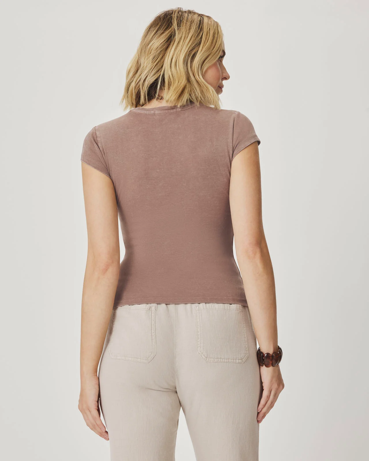Josie Stretch Crewneck Tee - Image 50