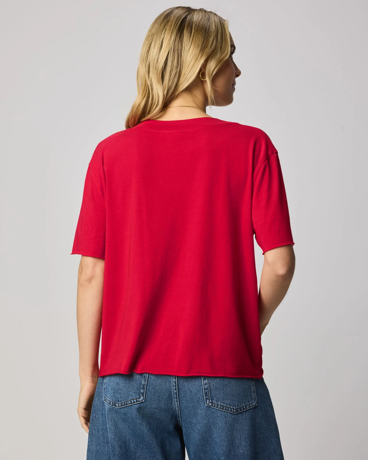 Kacey V-Neck Tee - Image 5
