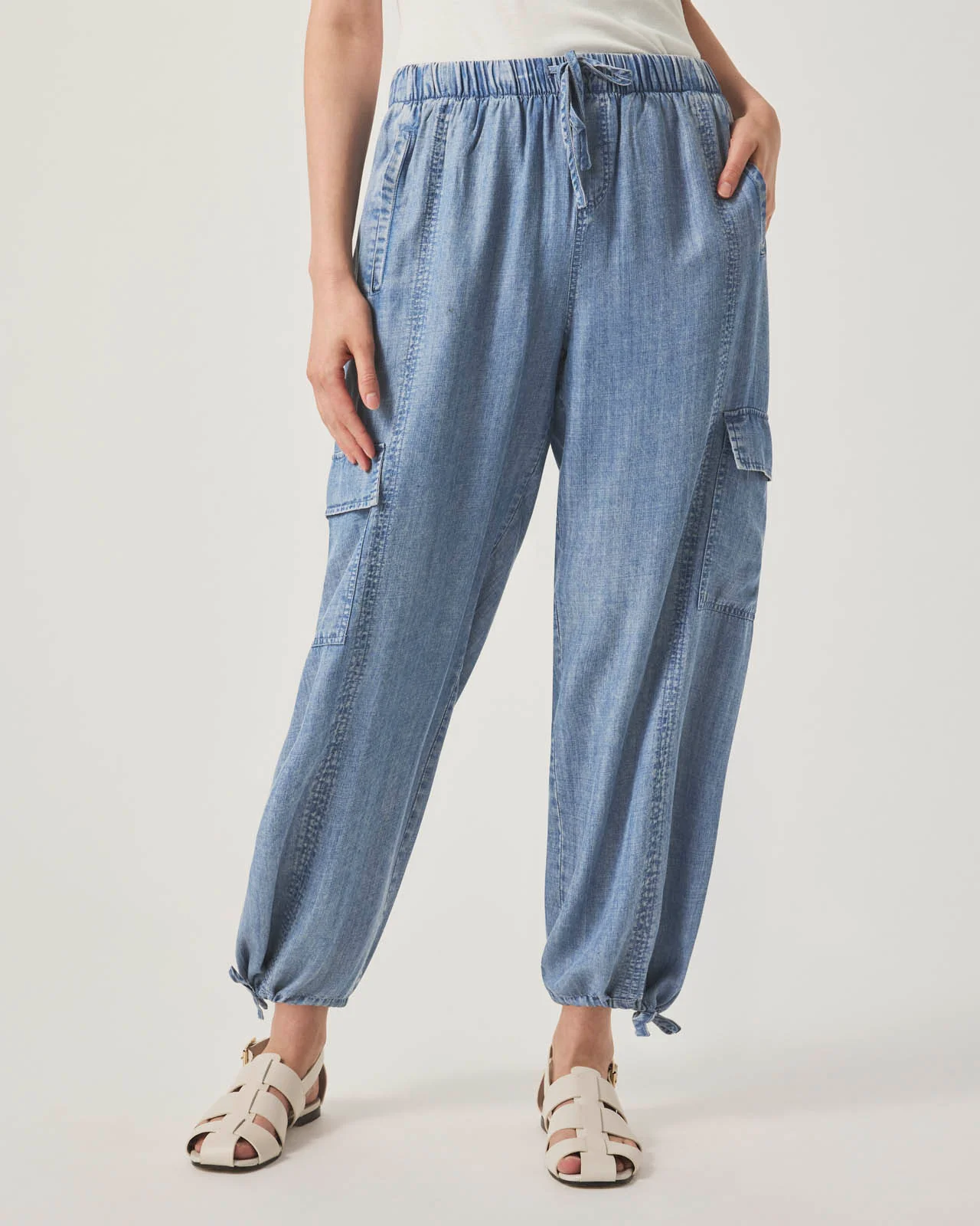 Kamryn Indigo Cargo Pant
