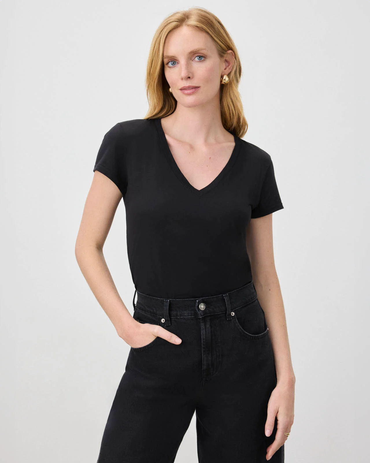 Kate V-Neck Tee - Image 13