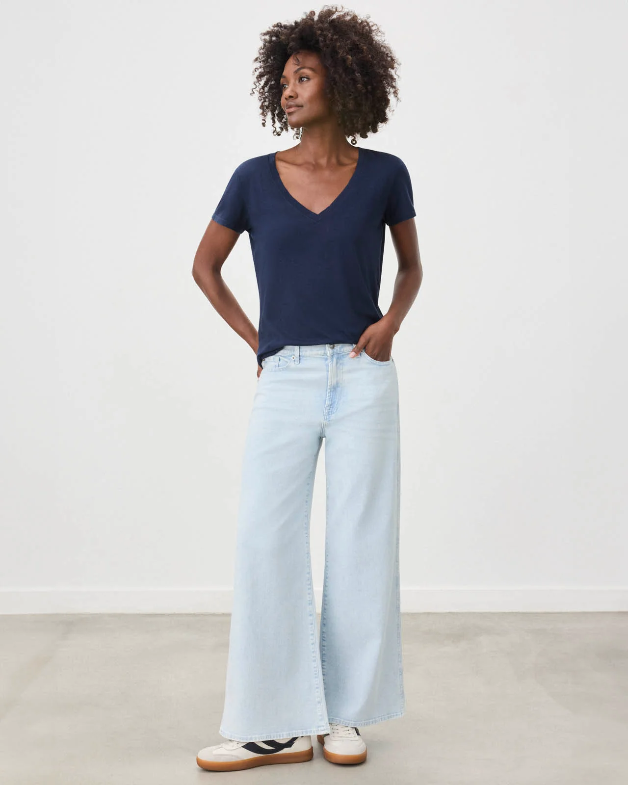 Kate V-Neck Tee - Image 17
