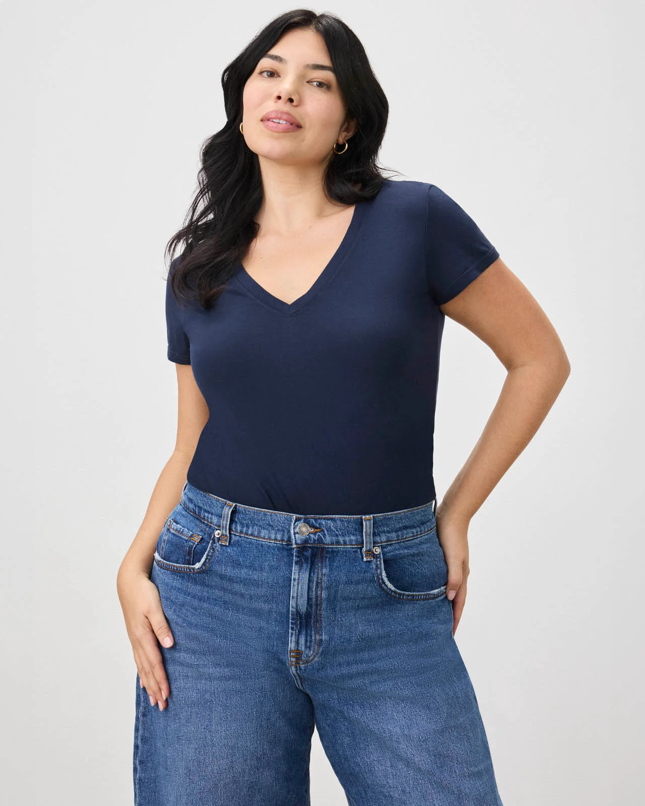 Kate V-Neck Tee - Image 19