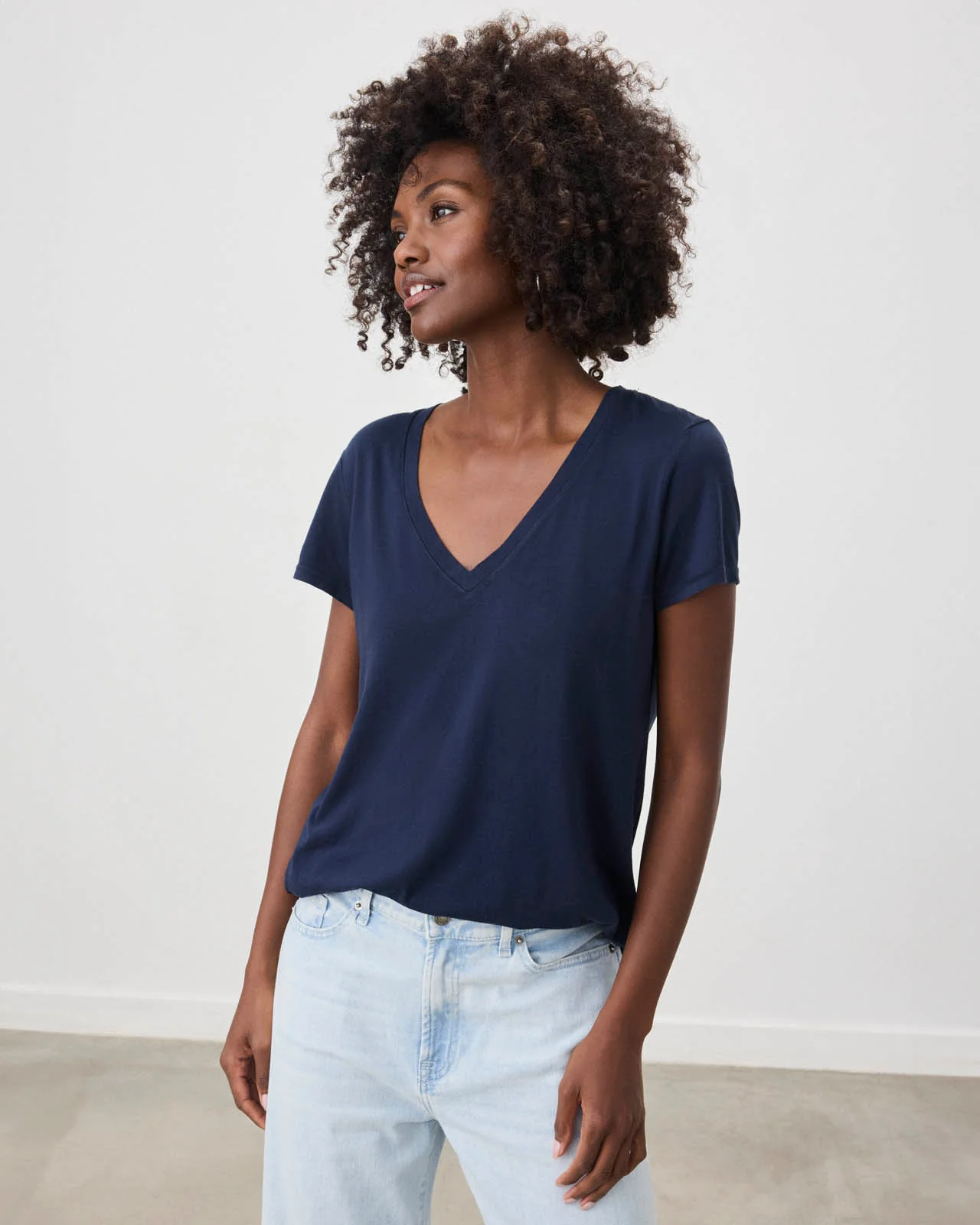 Kate V-Neck Tee - Image 21