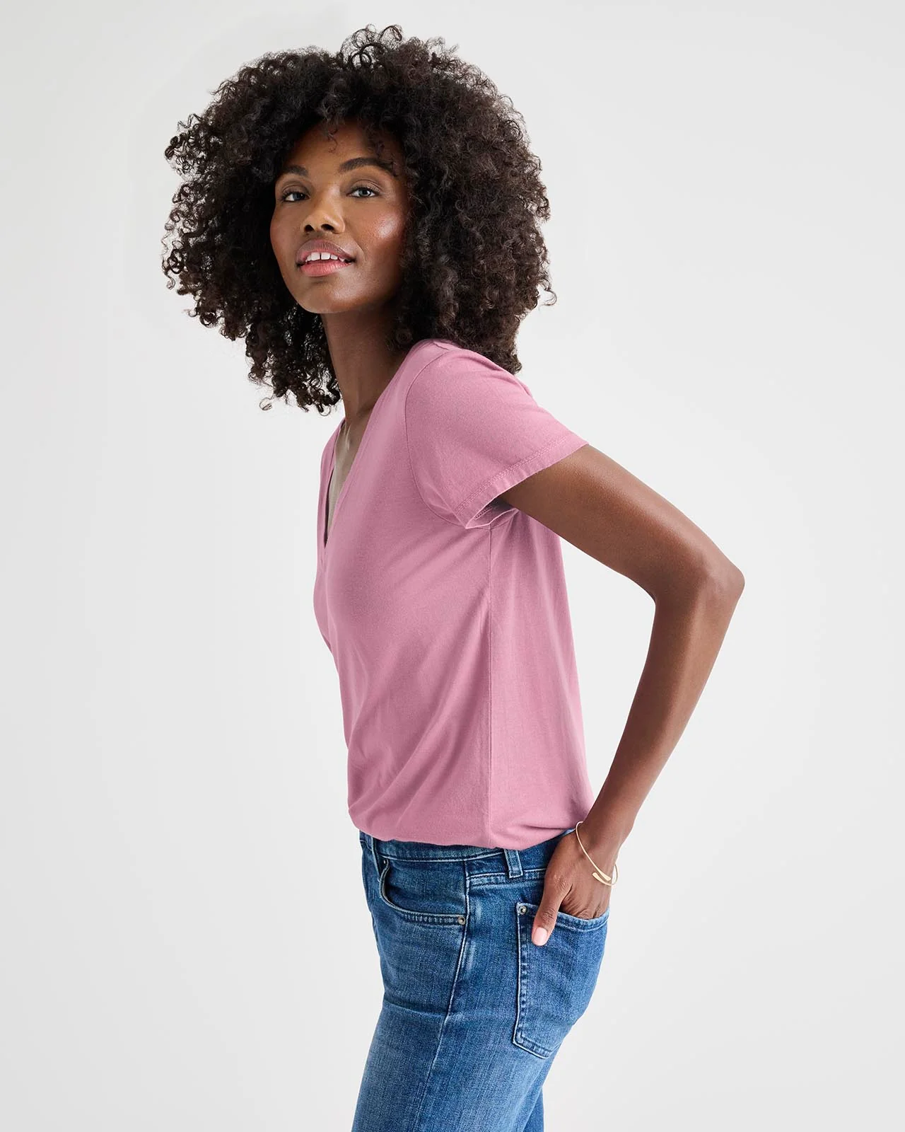 Kate V-Neck Tee - Image 34