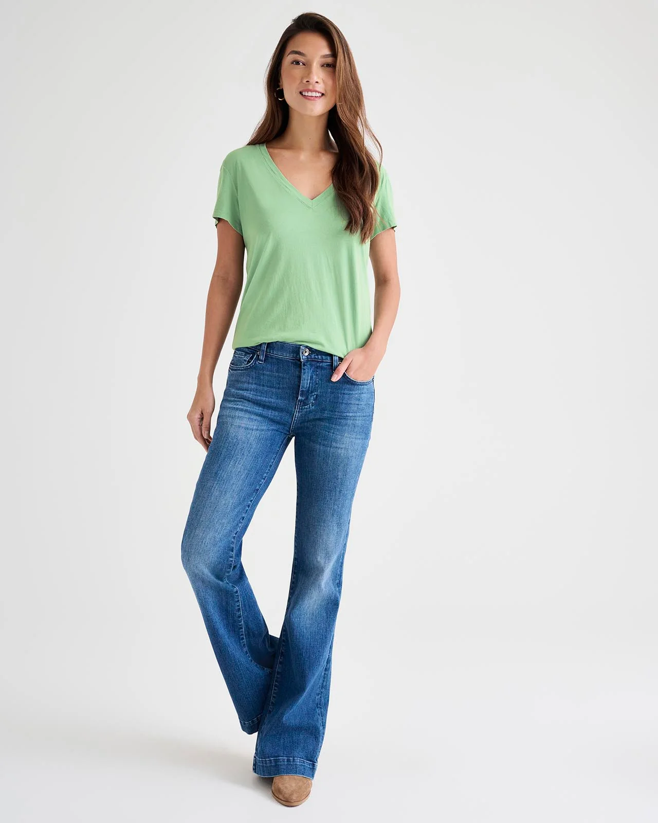Kate V-Neck Tee - Image 41
