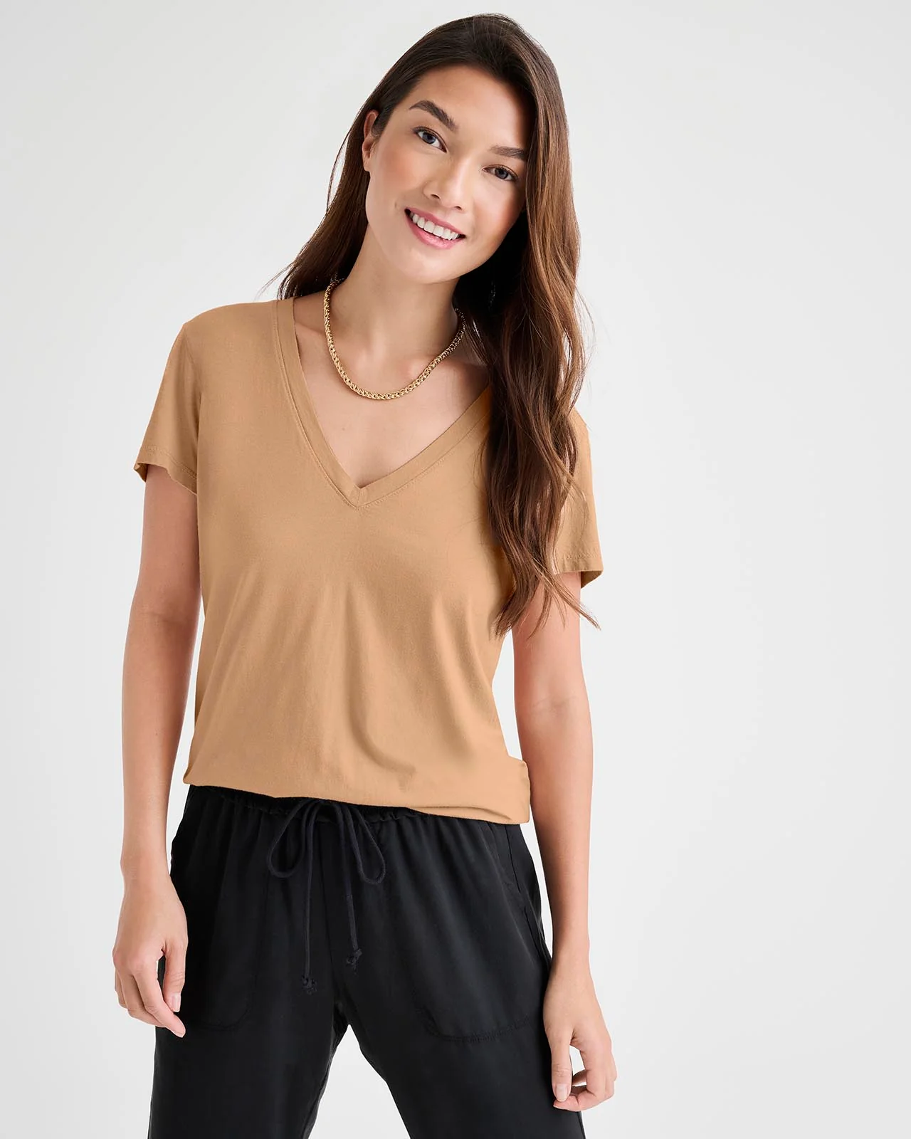 Kate V-Neck Tee - Image 43