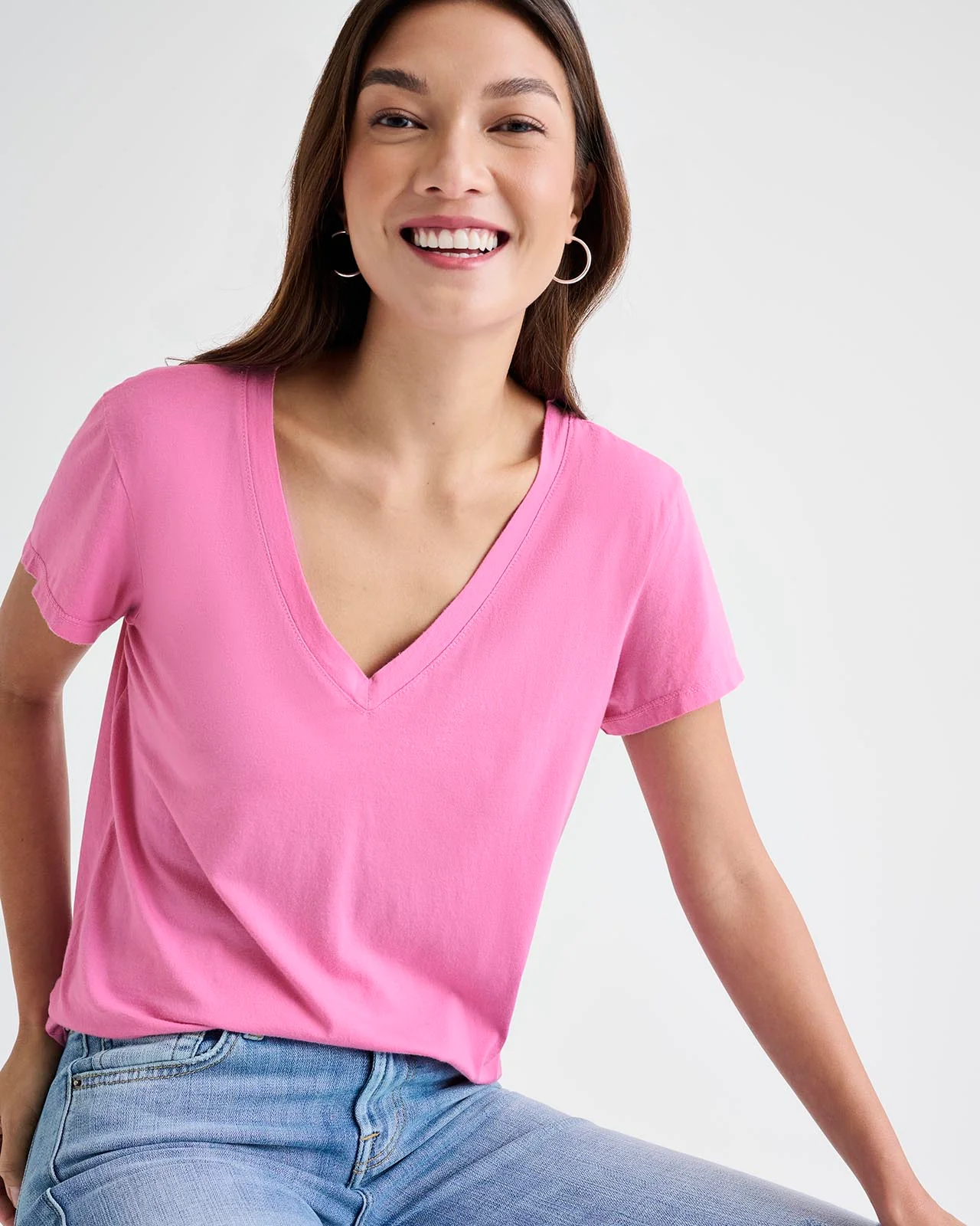 Kate V-Neck Tee - Image 48