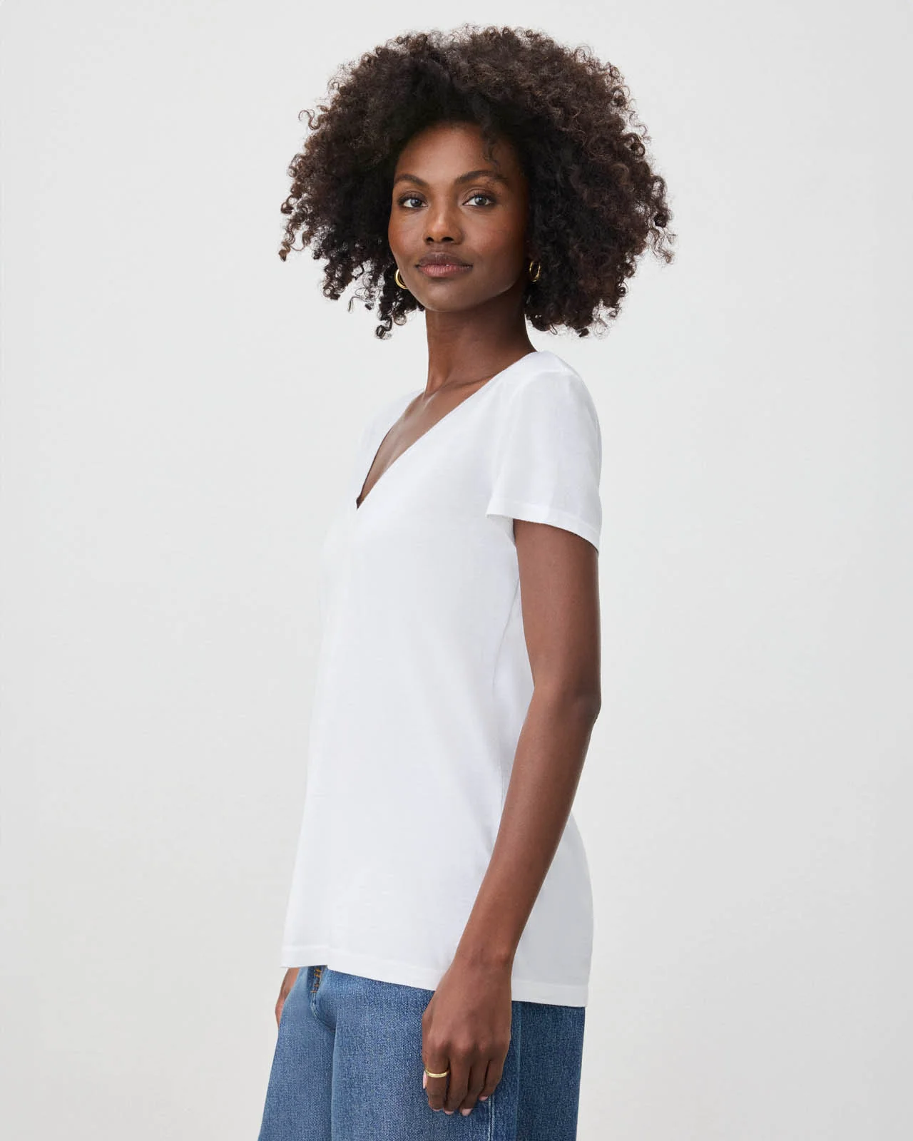 Kate V-Neck Tee - Image 5