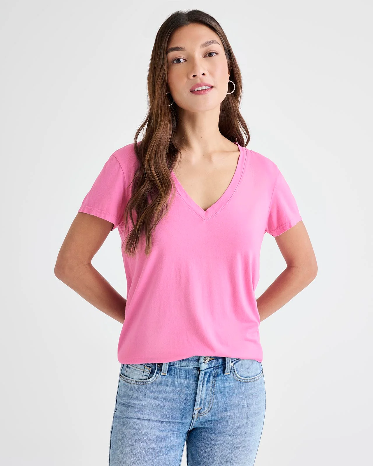 Kate V-Neck Tee - Image 50