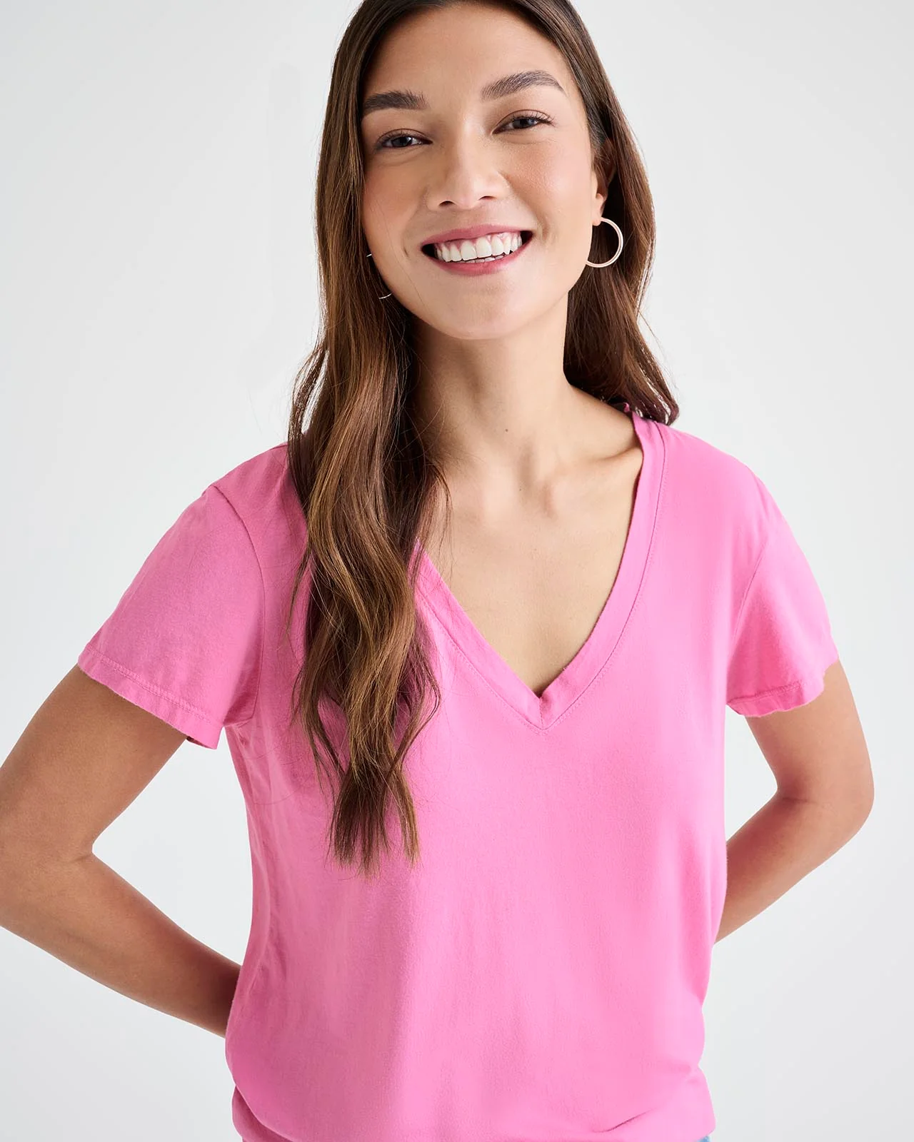 Kate V-Neck Tee - Image 53