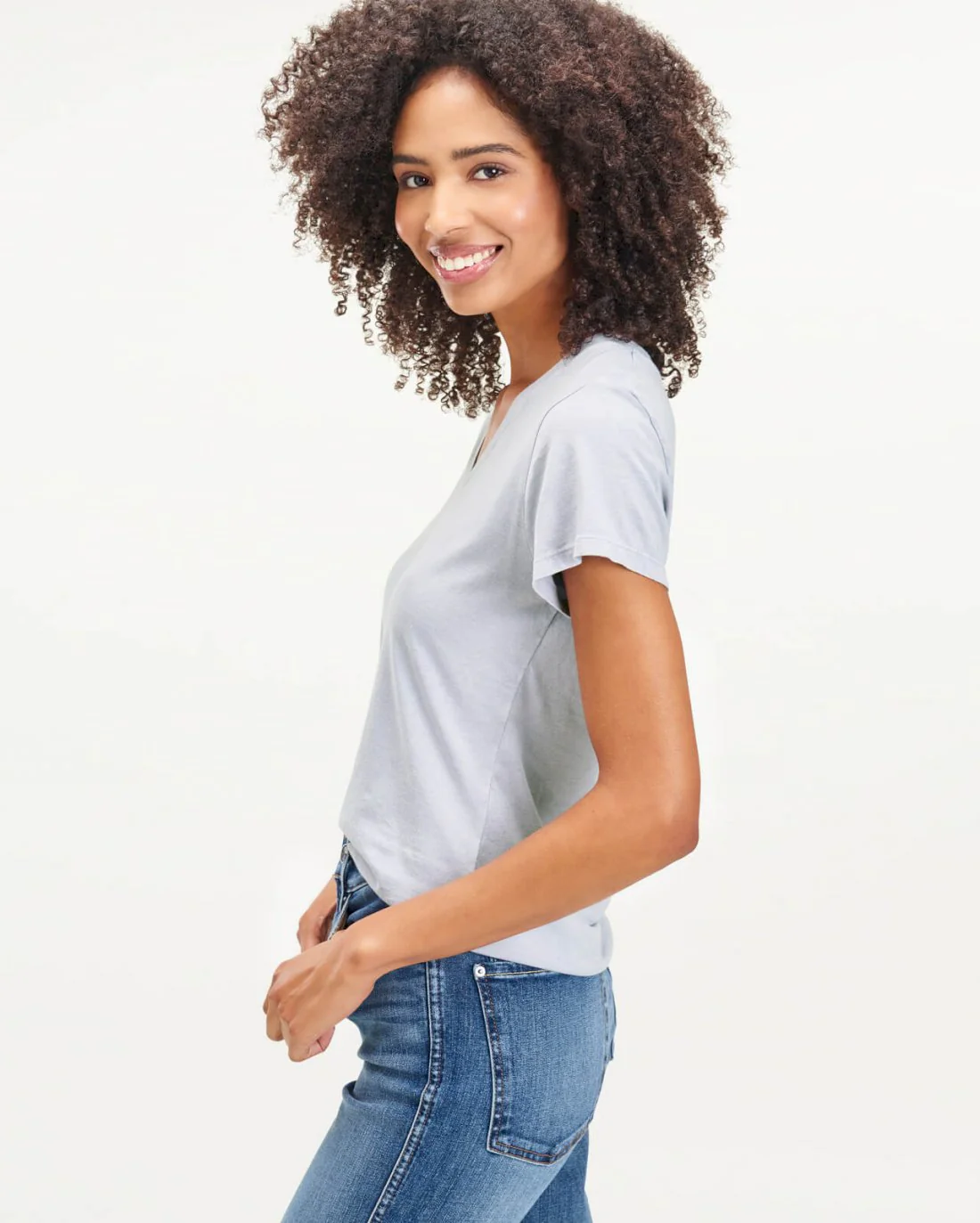 Kate V-Neck Tee - Image 65