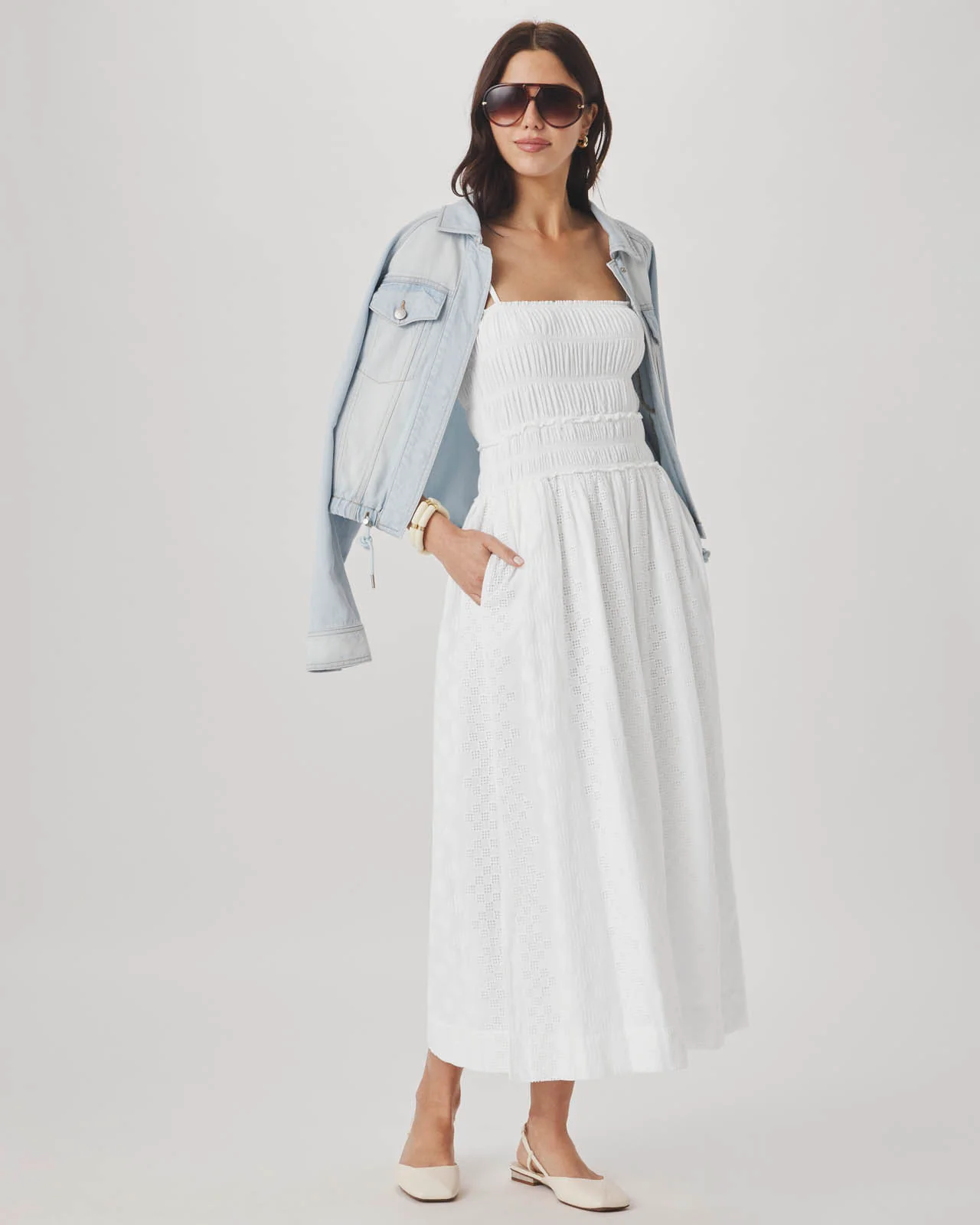 Kenzie Eyelet Dress - Image 12