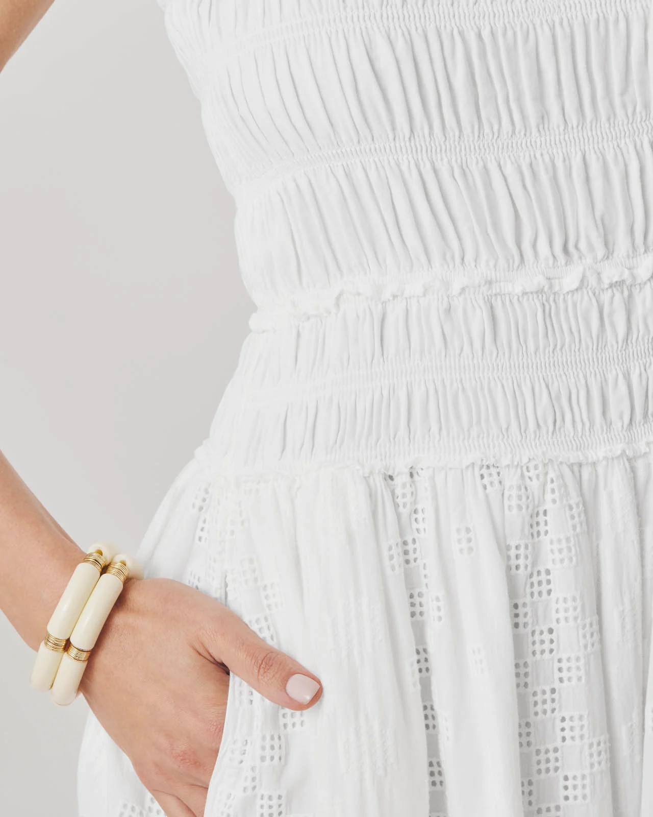 Kenzie Eyelet Dress - Image 15