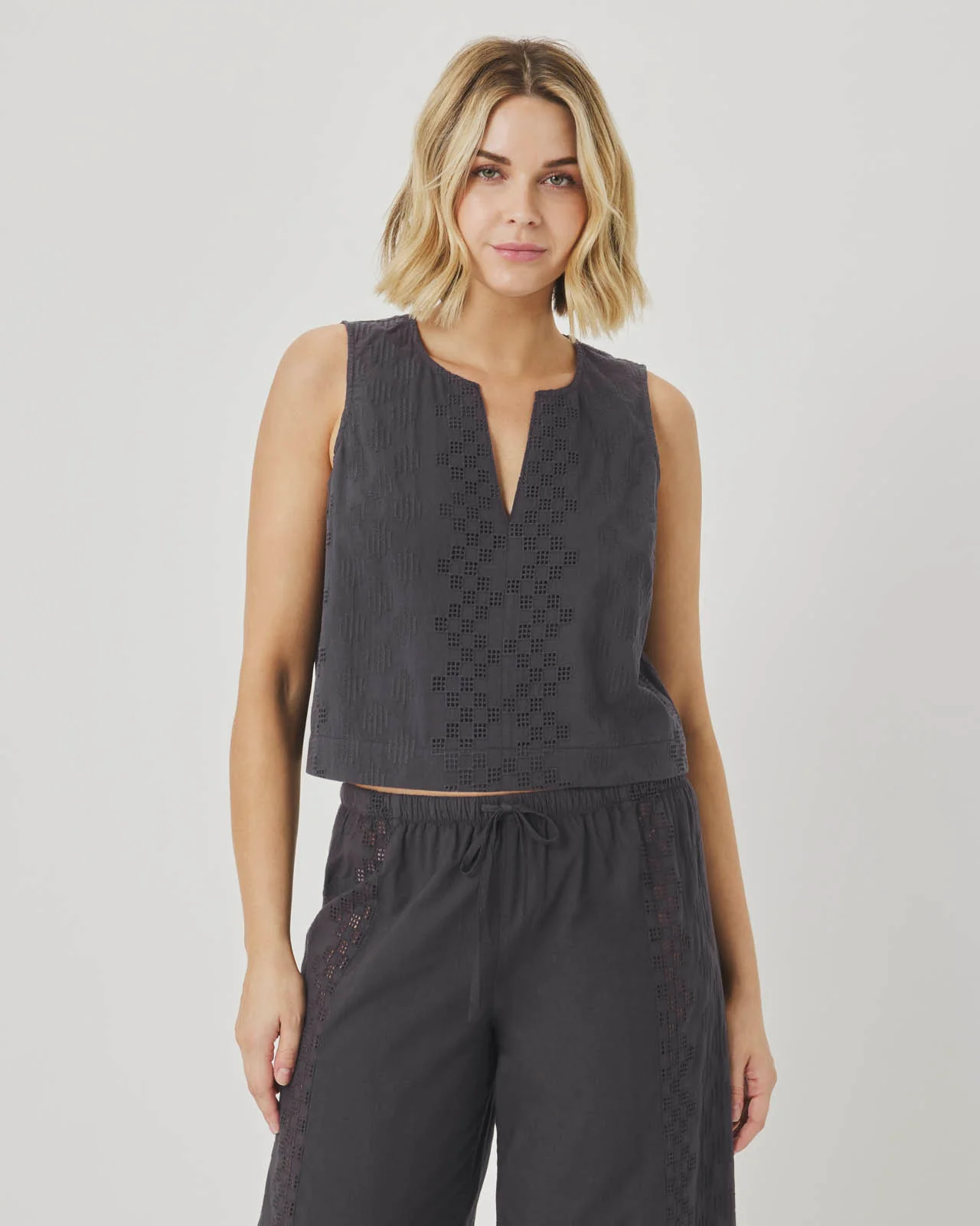 Kenzie Eyelet Tank - Image 3