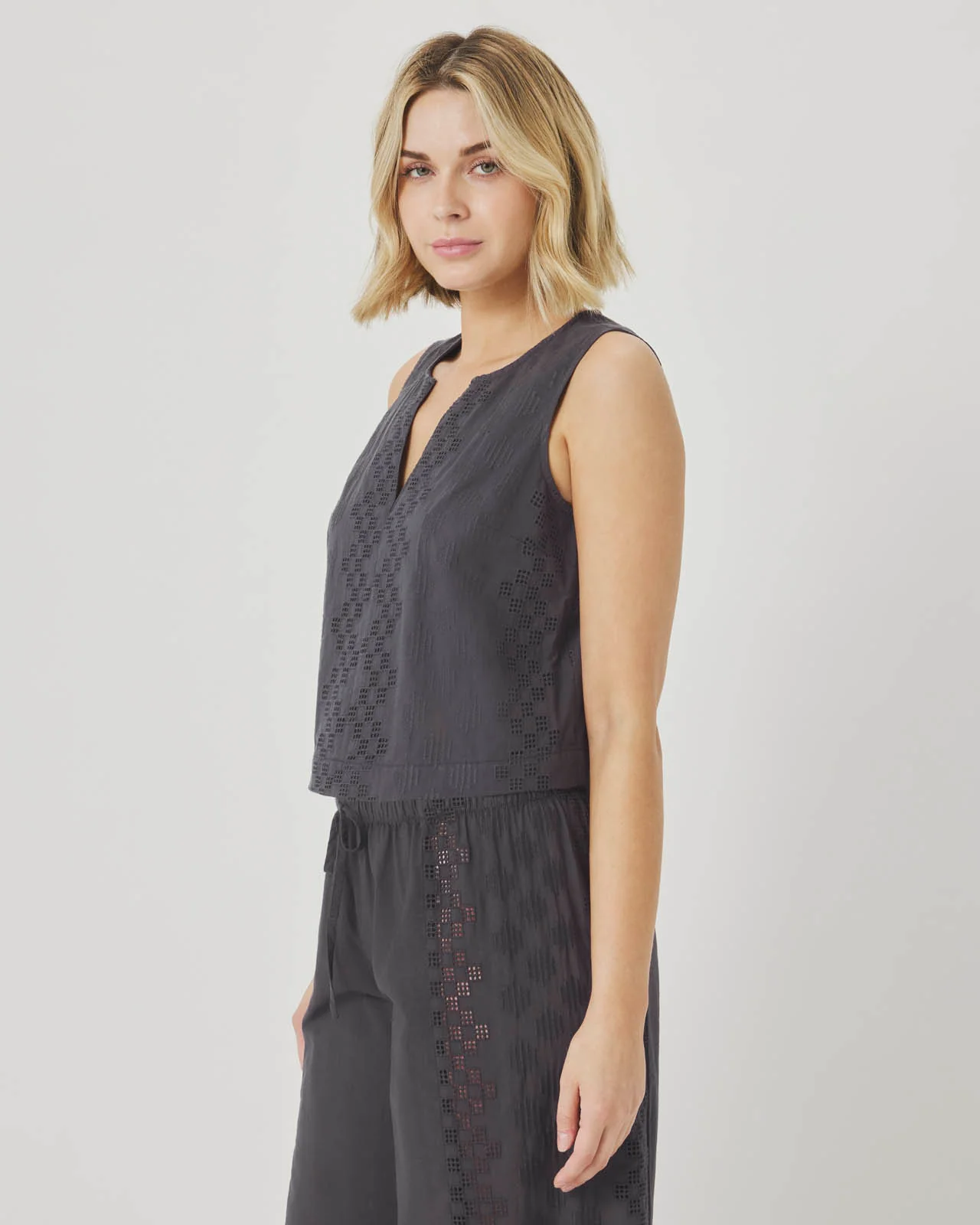 Kenzie Eyelet Tank - Image 4