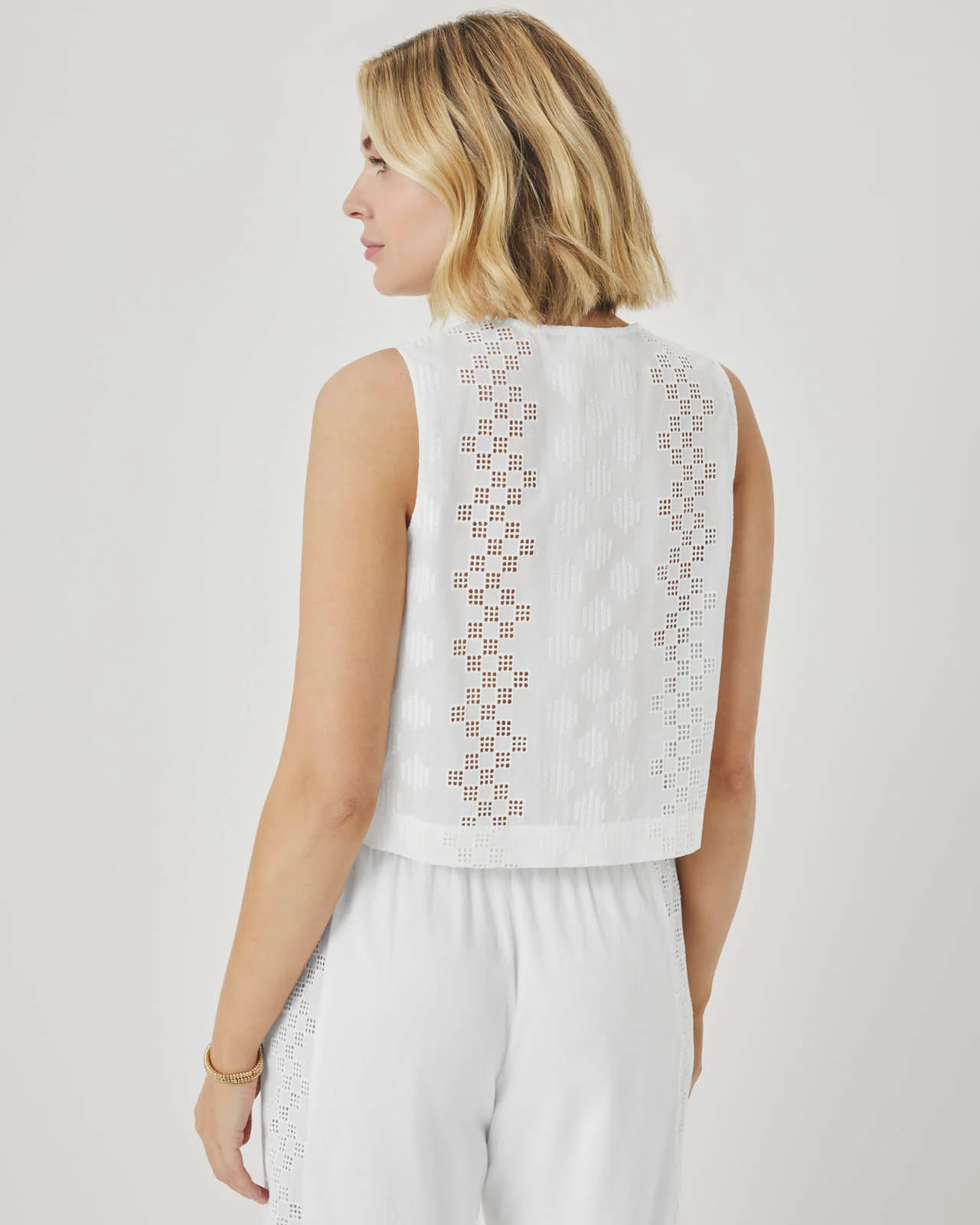 Kenzie Eyelet Tank - Image 9
