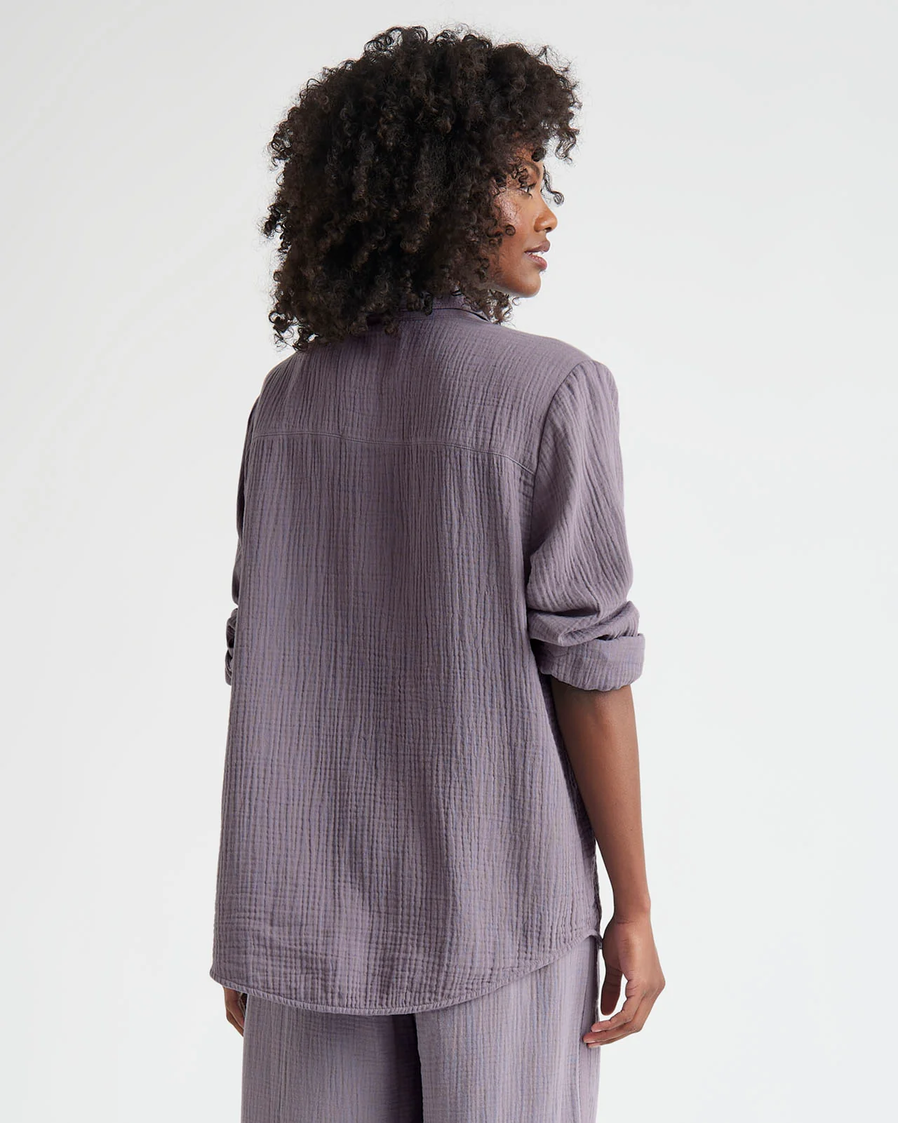 Kit Gauze Button Down Shirt - Image 20