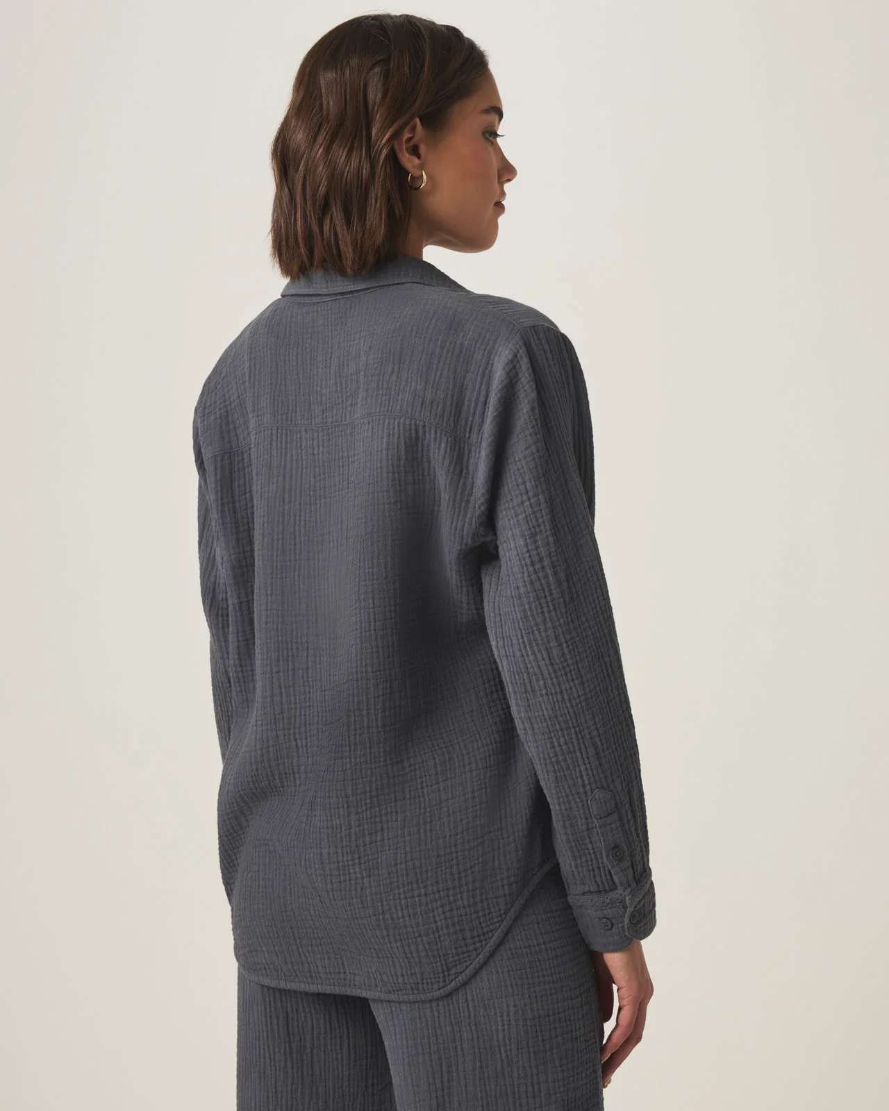 Kit Gauze Crochet Shirt - Image 19