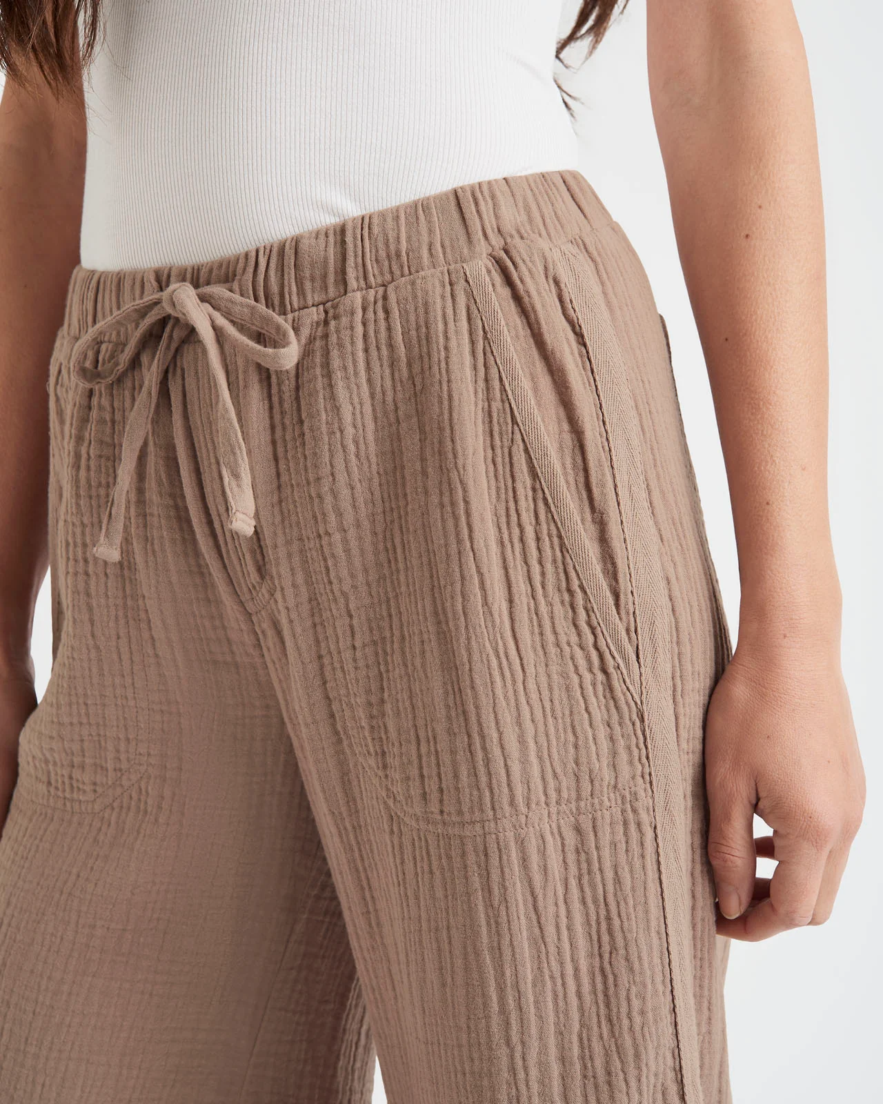 Kit Gauze Palazzo Pant - Image 13