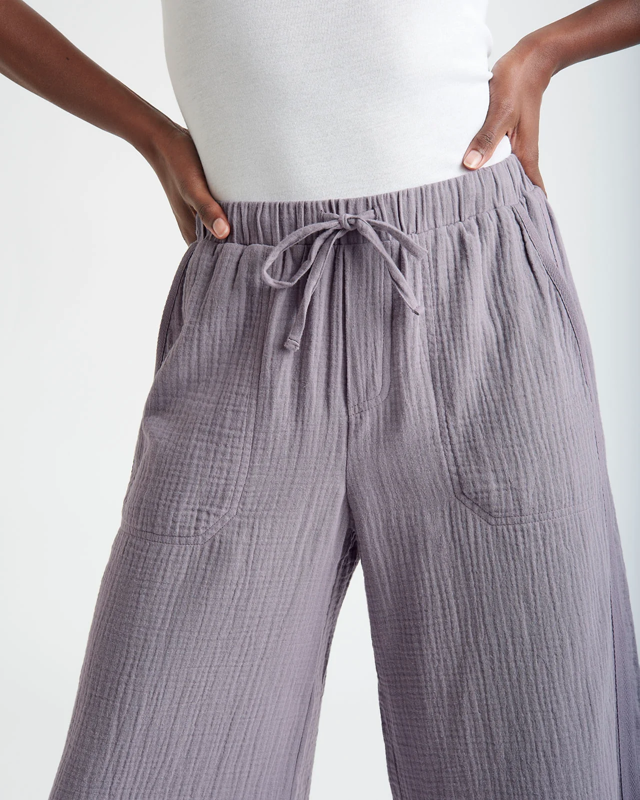 Kit Gauze Palazzo Pant - Image 20