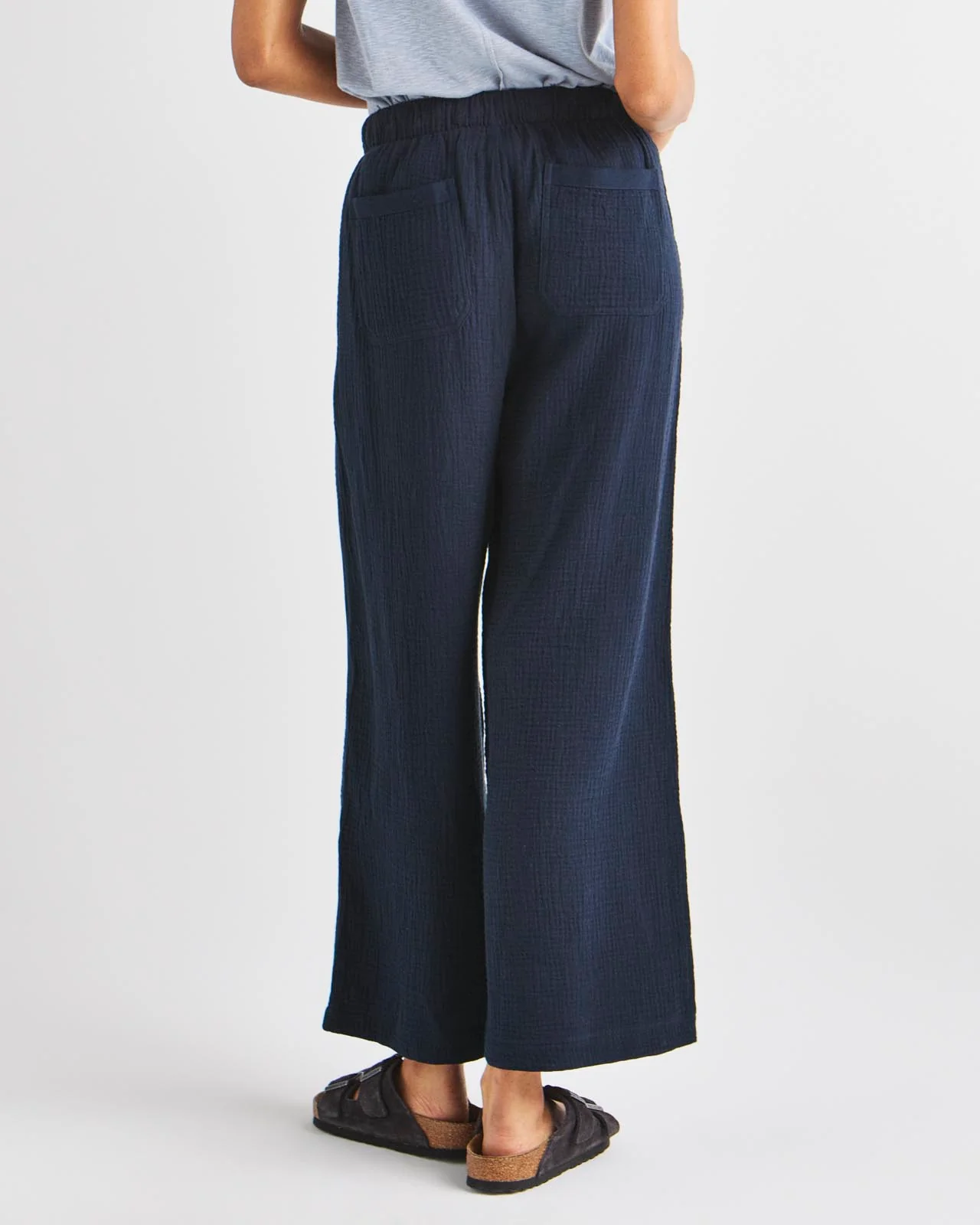 Kit Gauze Palazzo Pant - Image 7