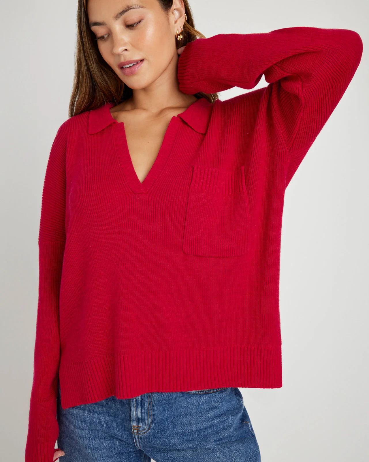 Kristen Polo Sweater - Image 2