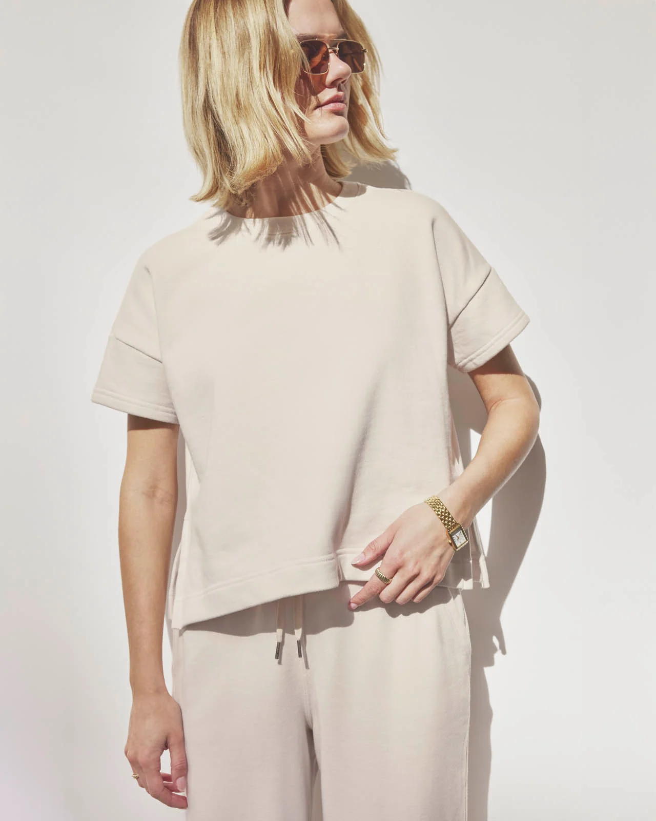 Laguna Lounge Short Sleeve Crewneck