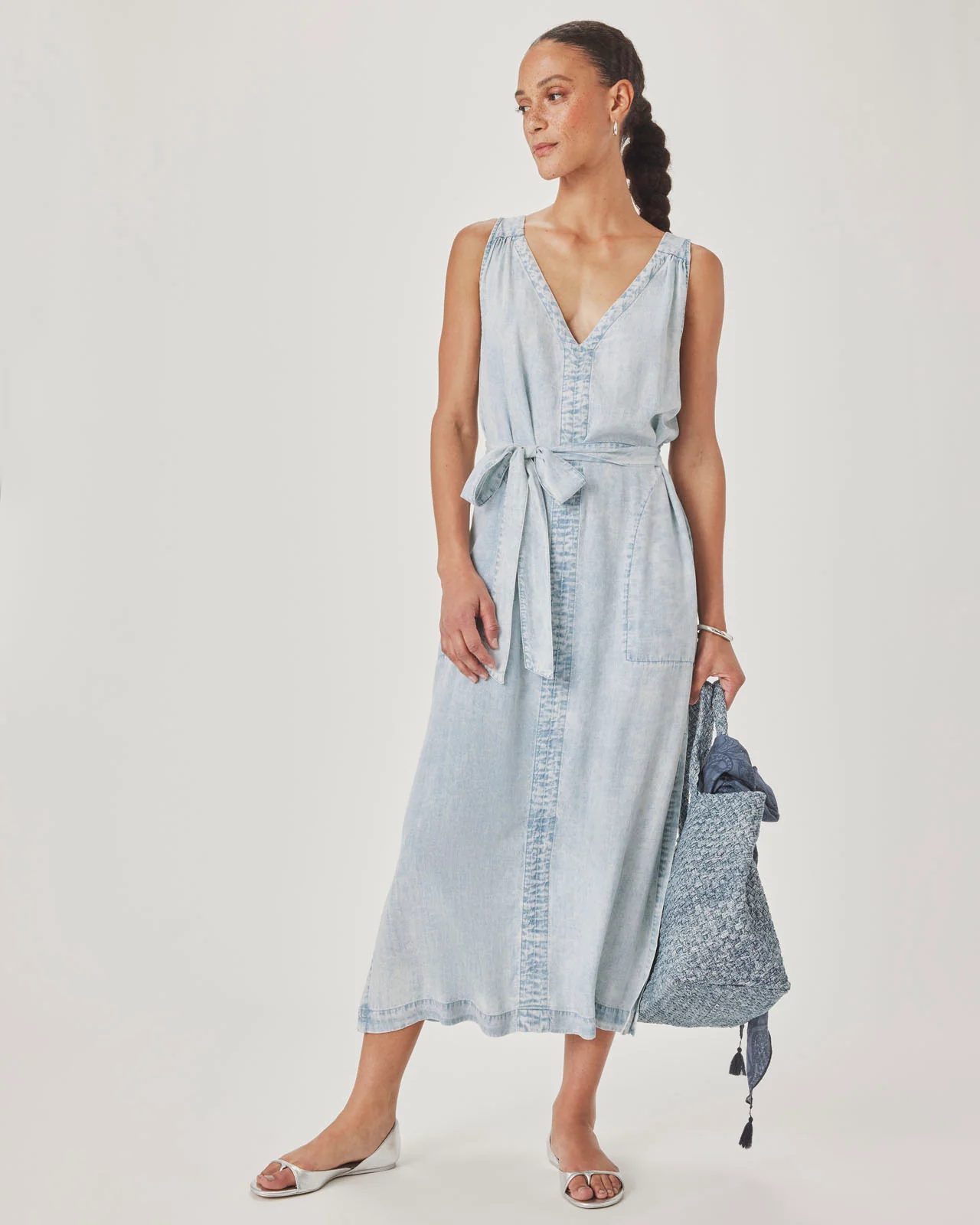 Landon Indigo Dress - Image 2