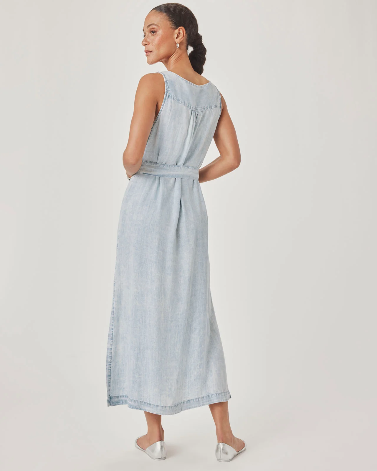 Landon Indigo Dress - Image 5