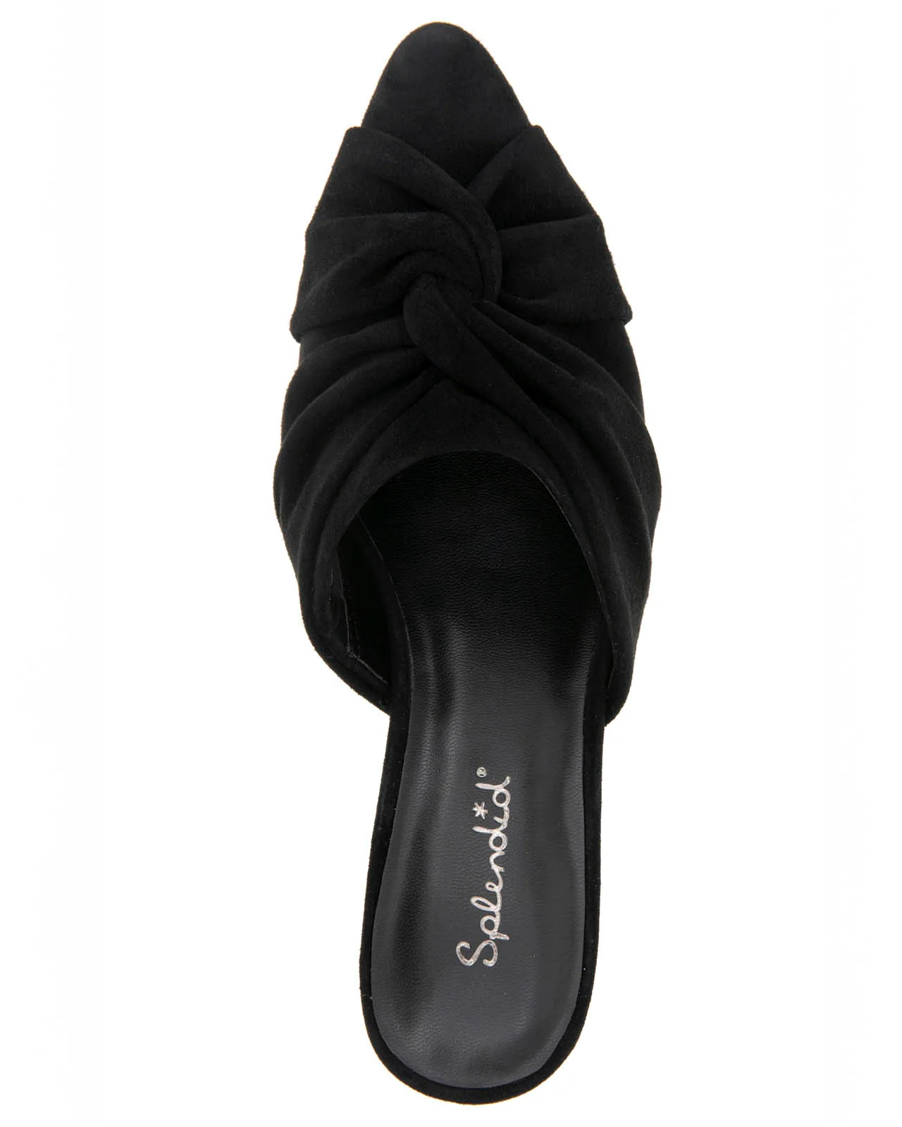 Lanis Suede Mule in Black - Image 5
