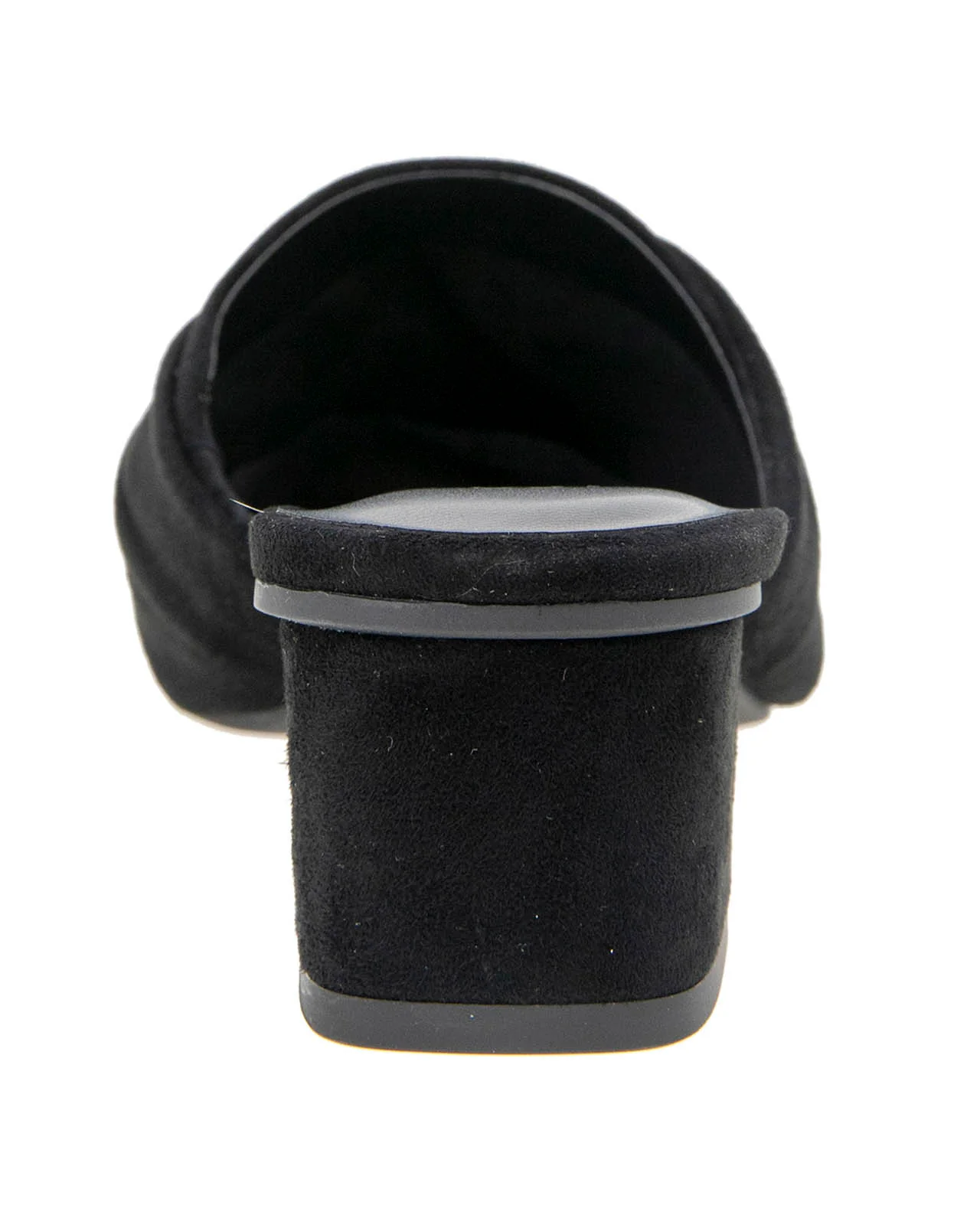 Lanis Suede Mule in Black - Image 6