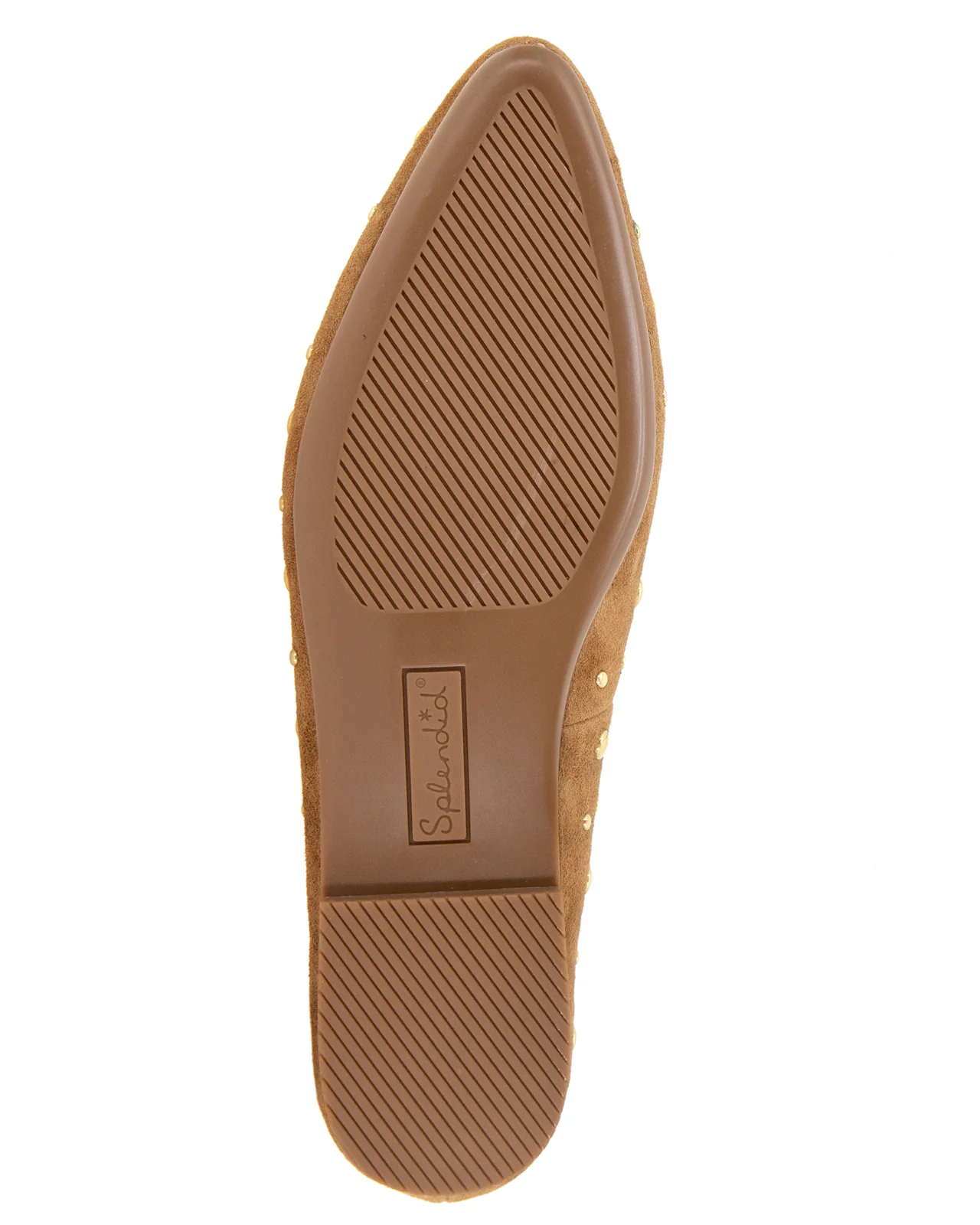 Latouche Studded Flat in Caramel - Image 7