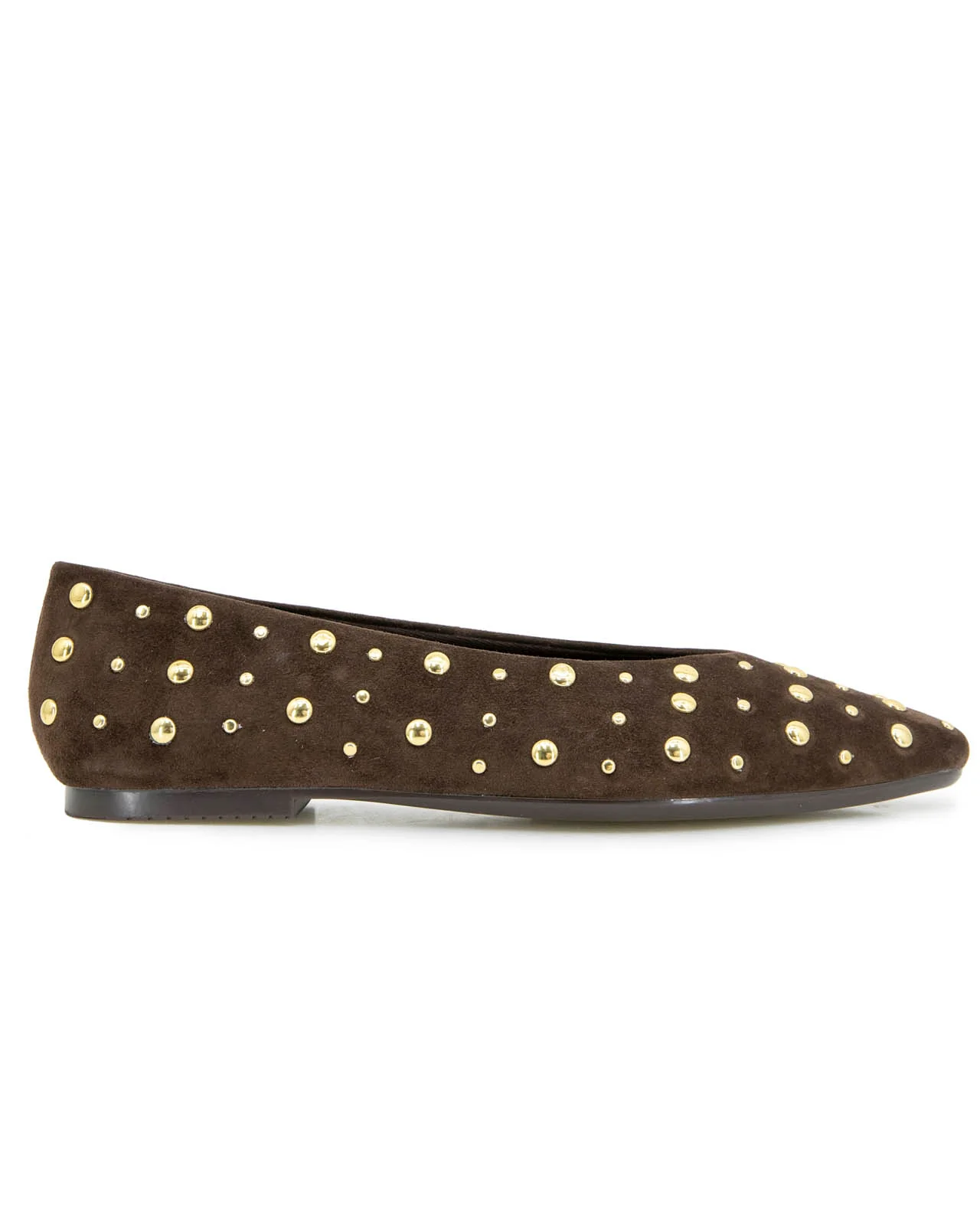 Latouche Studded Flat in Spice - Image 2