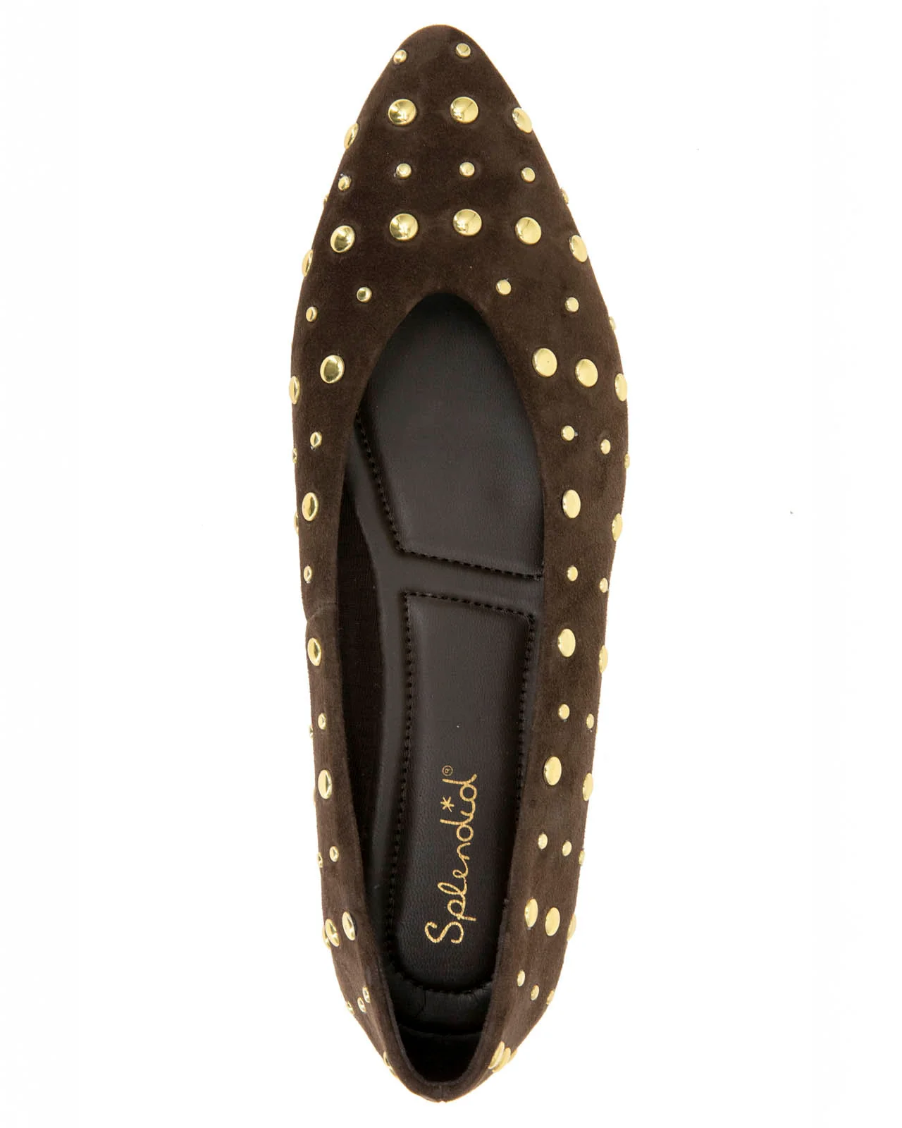 Latouche Studded Flat in Spice - Image 5