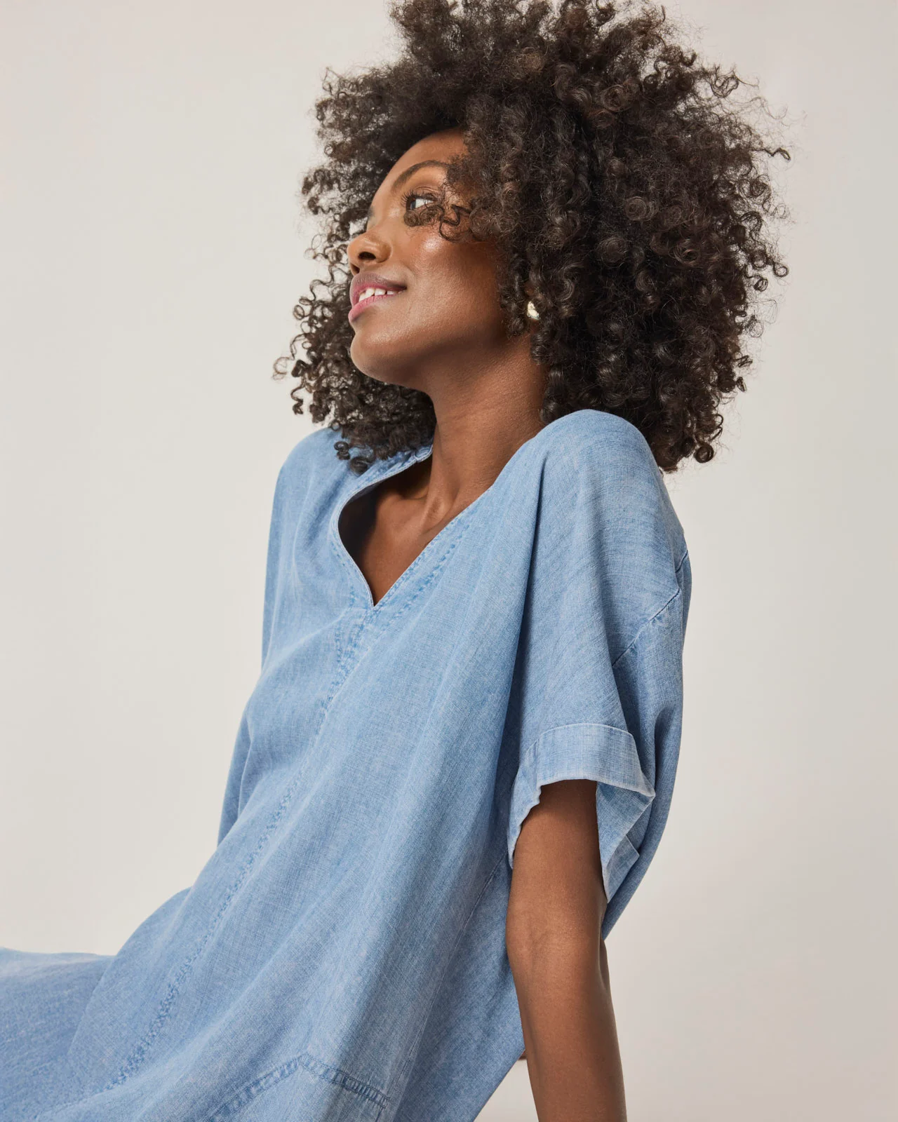 Lauren Indigo Dress - Image 3