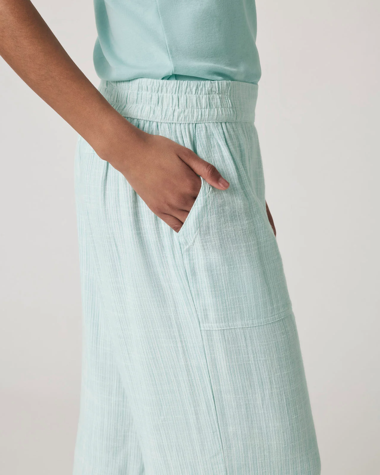 Layla Linen Blend Stripe Pant - Image 6