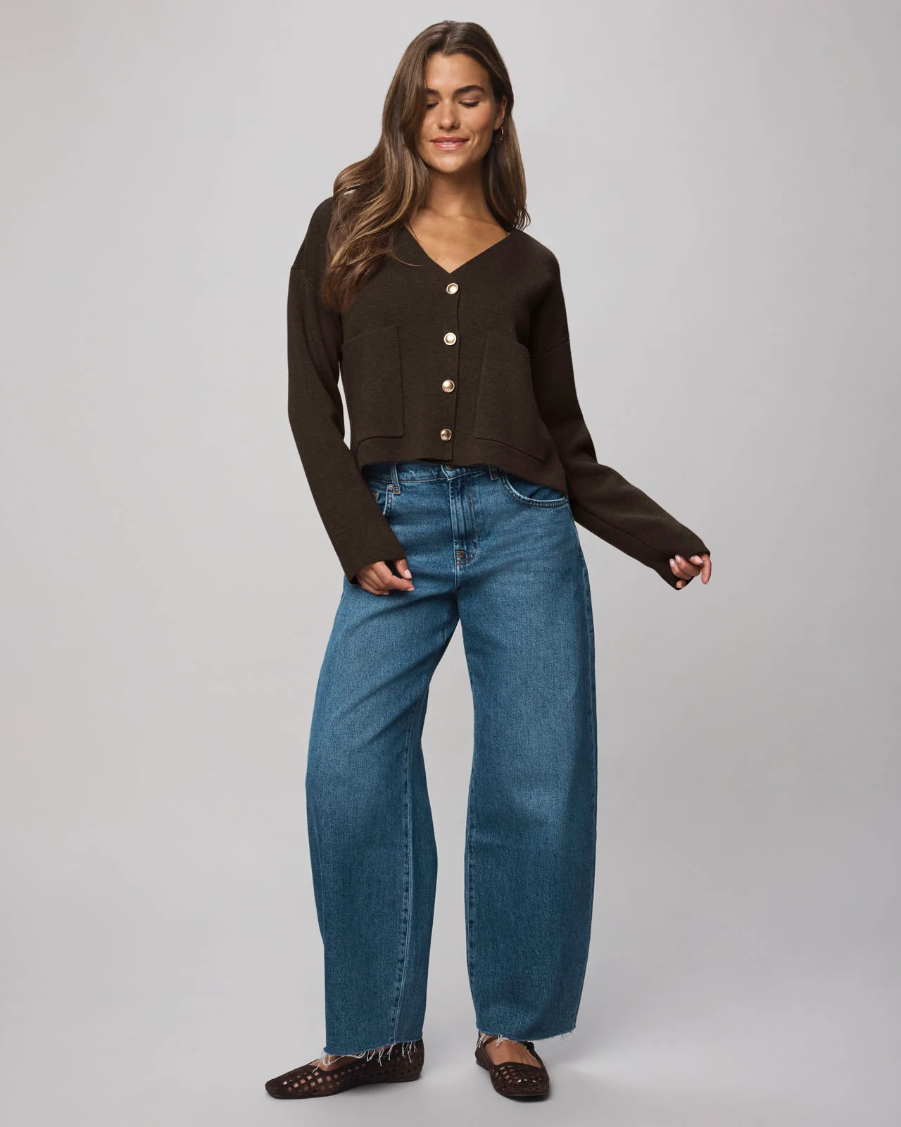 Libby Cropped Cardigan - Image 13