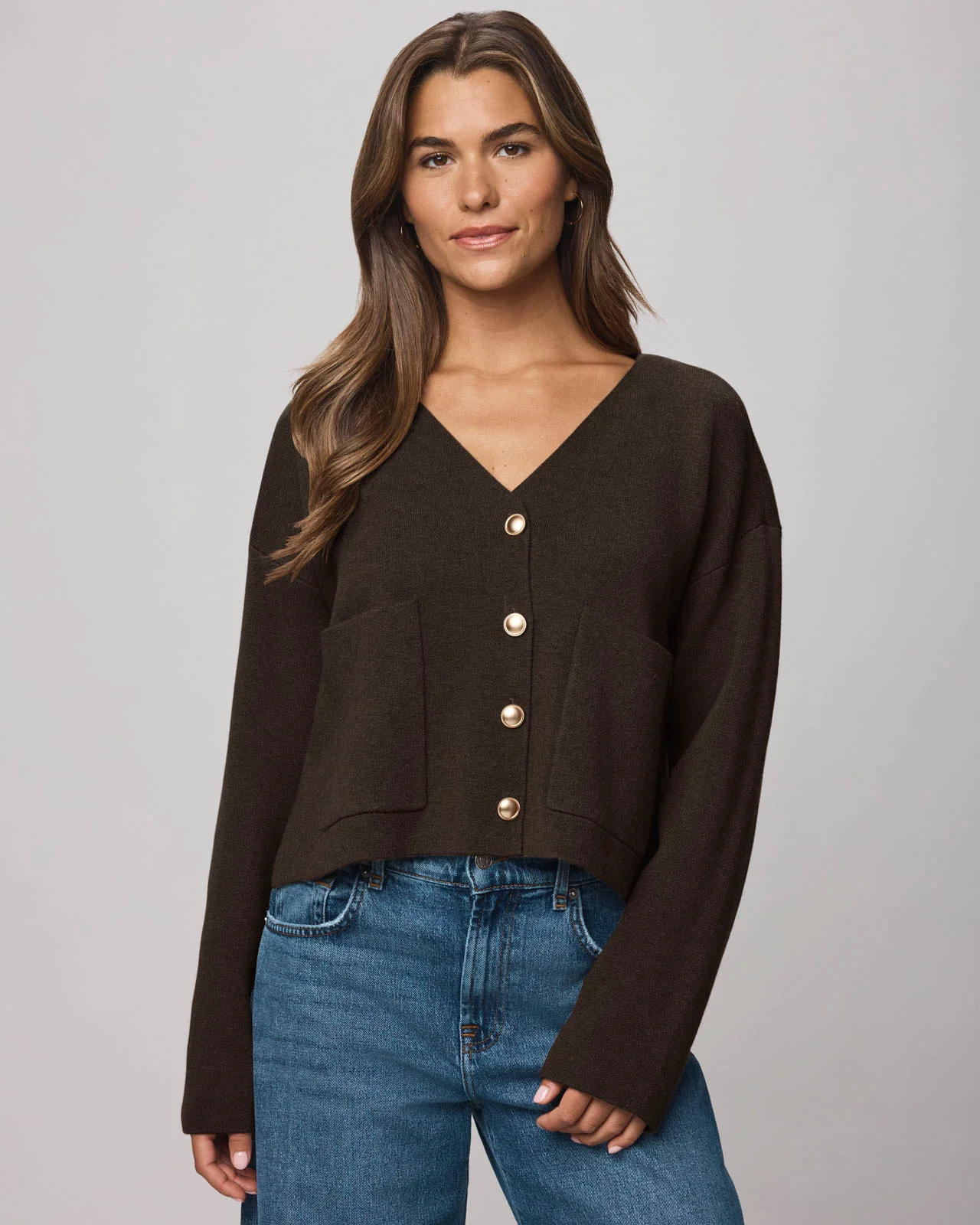 Libby Cropped Cardigan - Image 3
