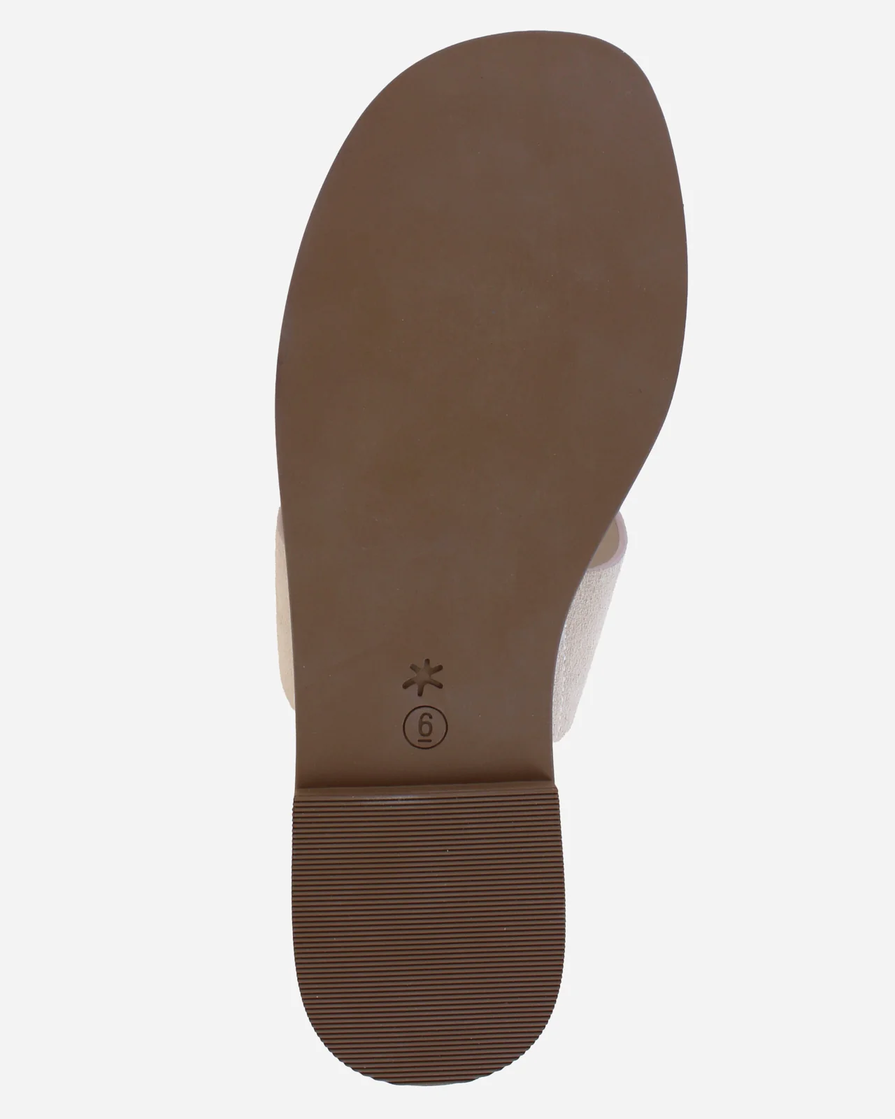 Lily Suede Sandal in Oatmeal - Image 7