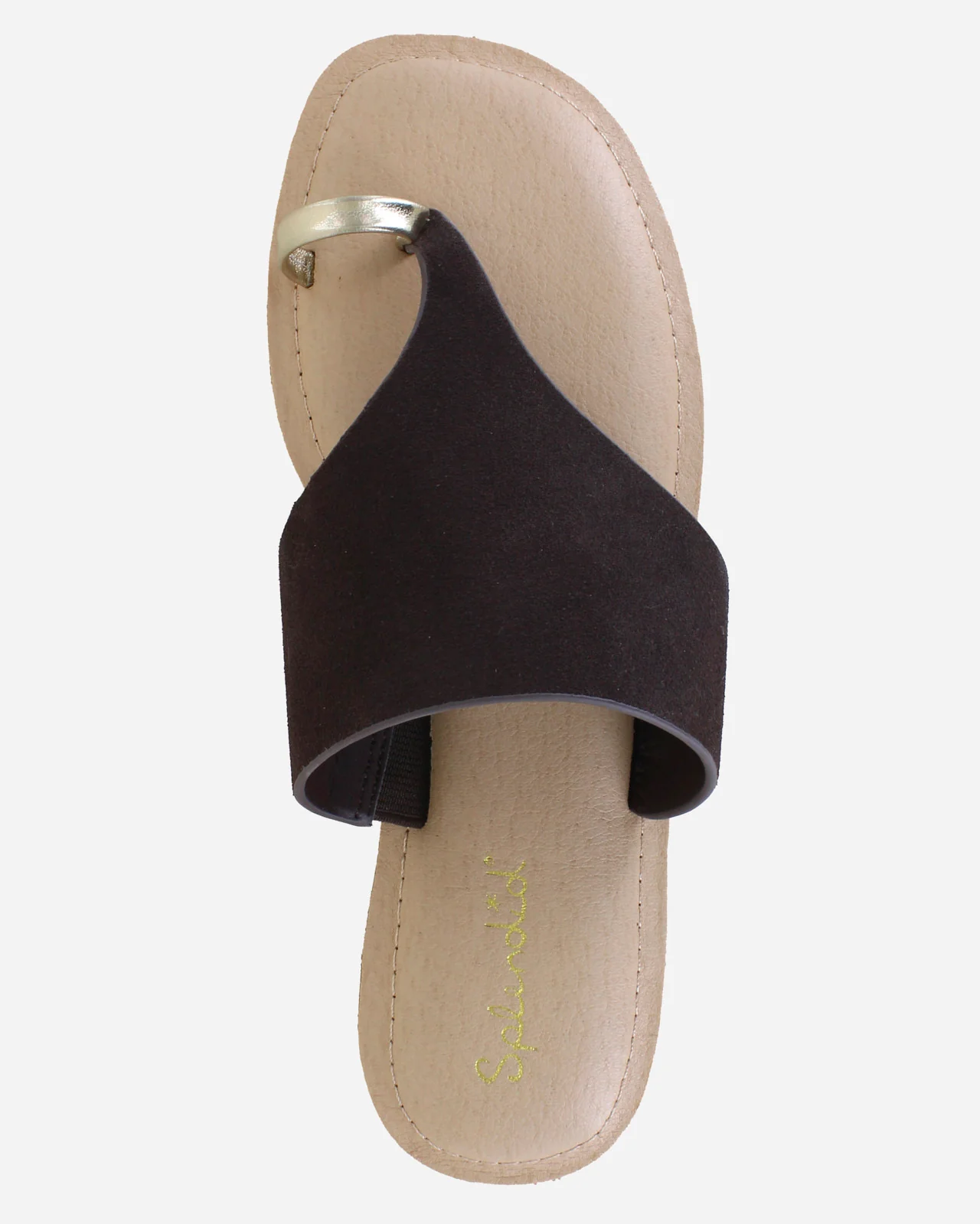Lily Suede Sandal in Spice - Image 5