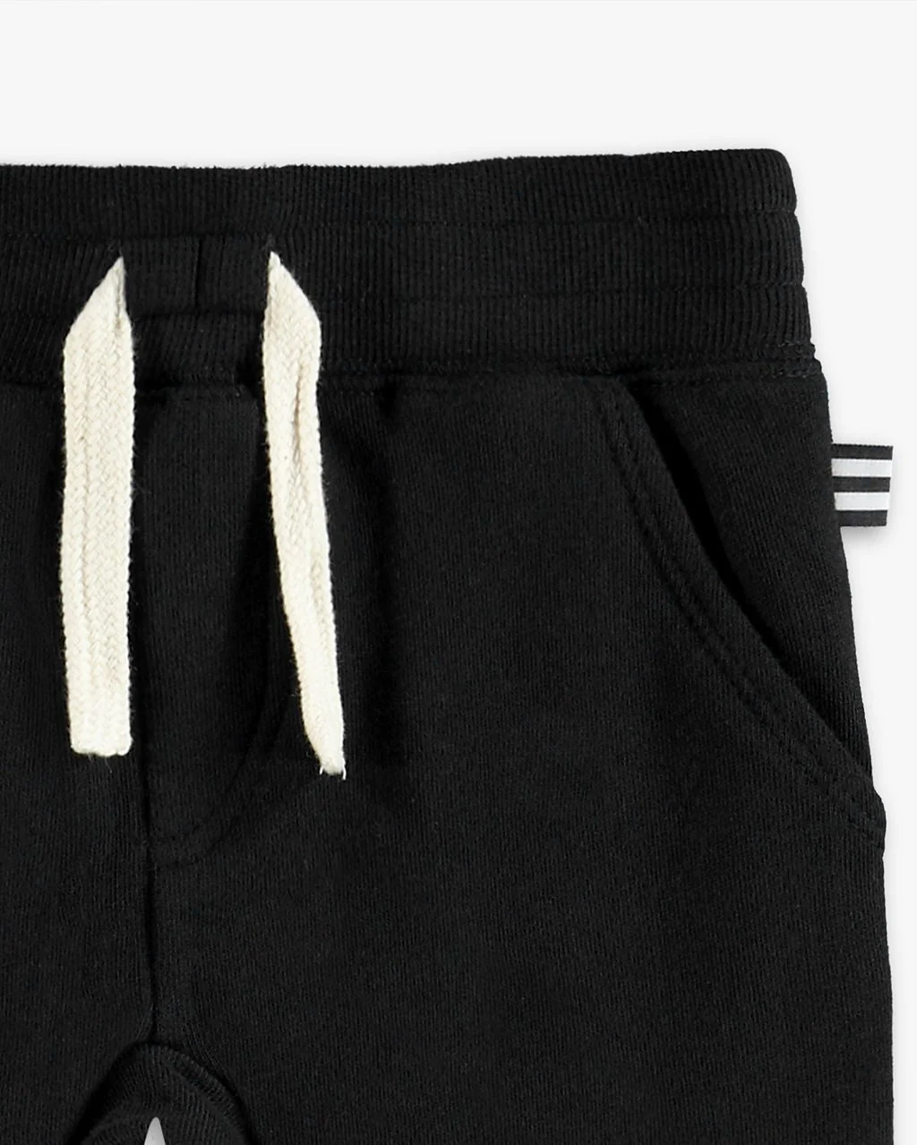 Little Boy Brushed French Terry Jogger - Image 3