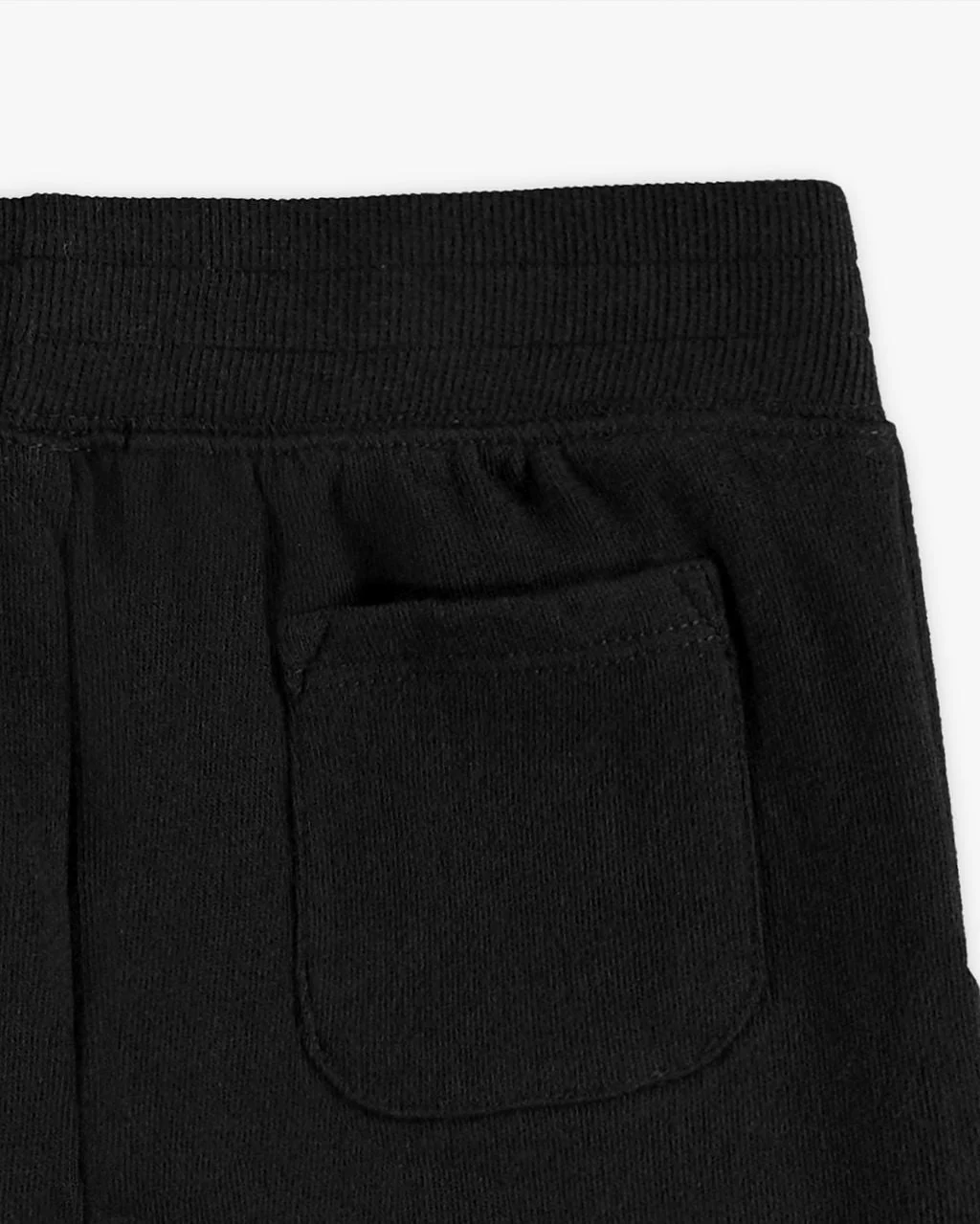 Little Boy Brushed French Terry Jogger - Image 4
